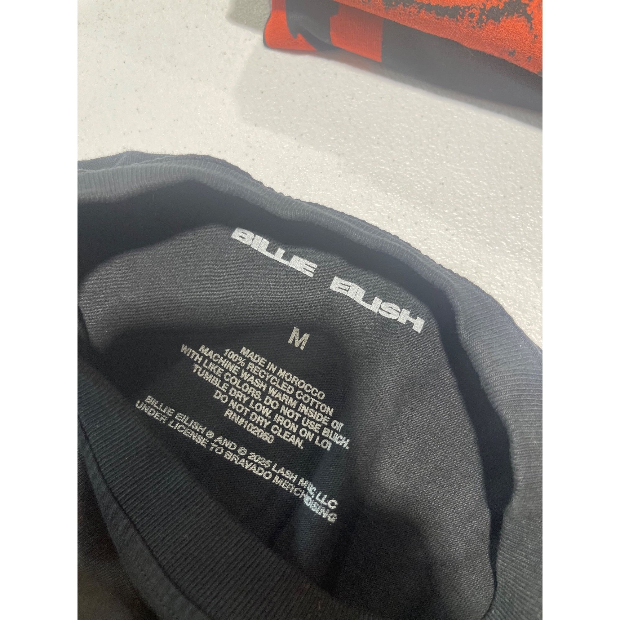 Billie Eilish NEW BILLIE EILISH ENCORE SPOTIFY TEE SZ MEDIUM Size M / US 6-8 / IT 42-44 - 2 Thumbnail