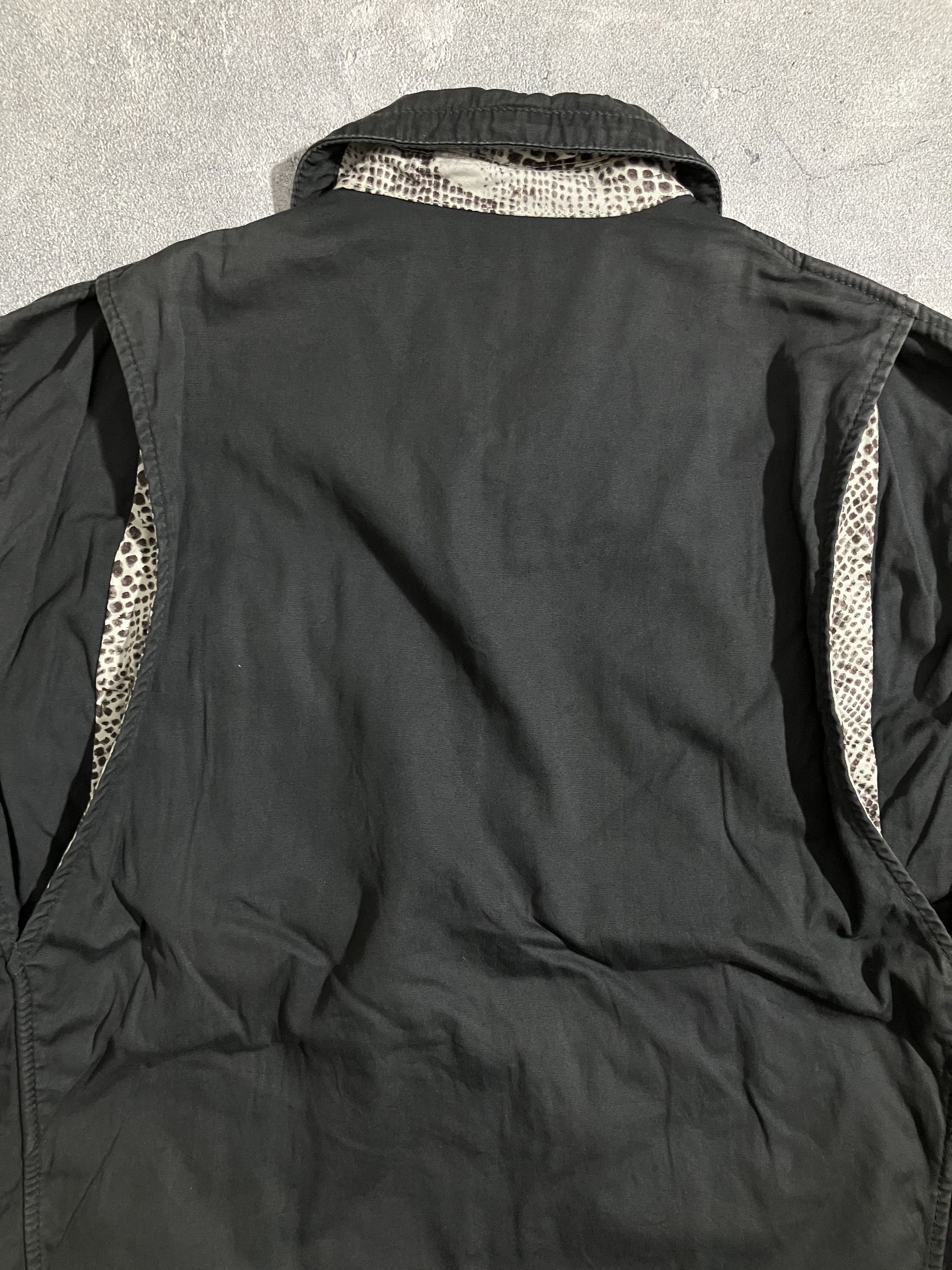 PPFM PPFM Double Zip 'Snake Skin' Moto Jacket Size US L / EU 52-54 / 3 - 7 Thumbnail