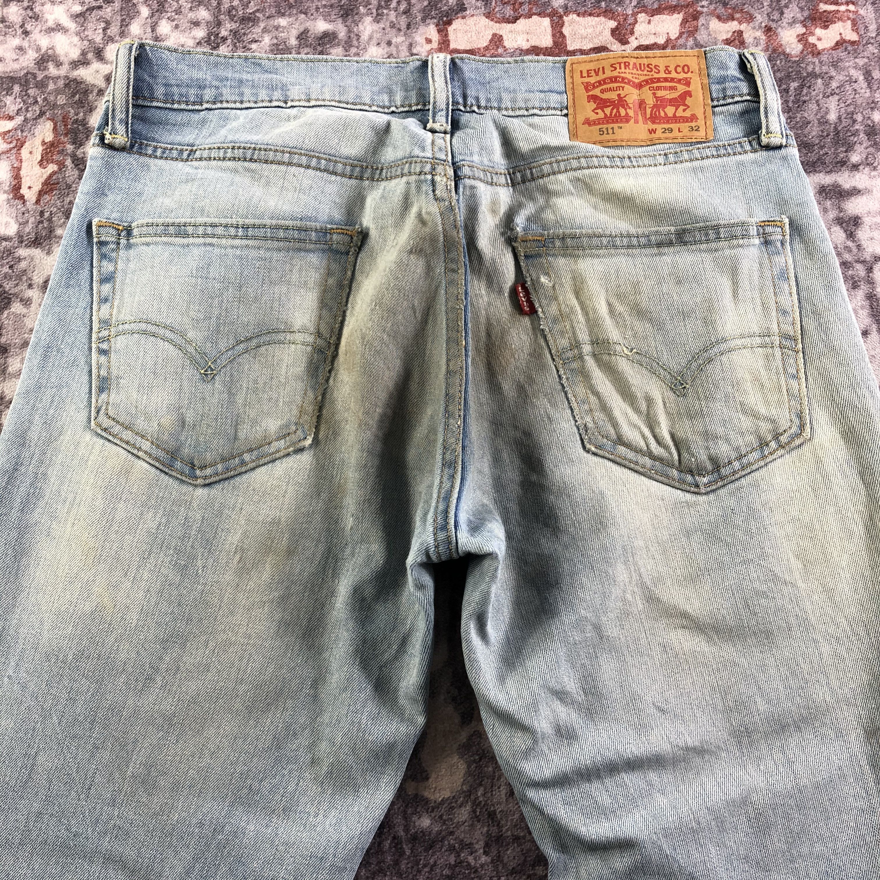 Levi's × Vintage Vintage Levis 511 Jeans-JM3427 Size 31" - 4 Thumbnail