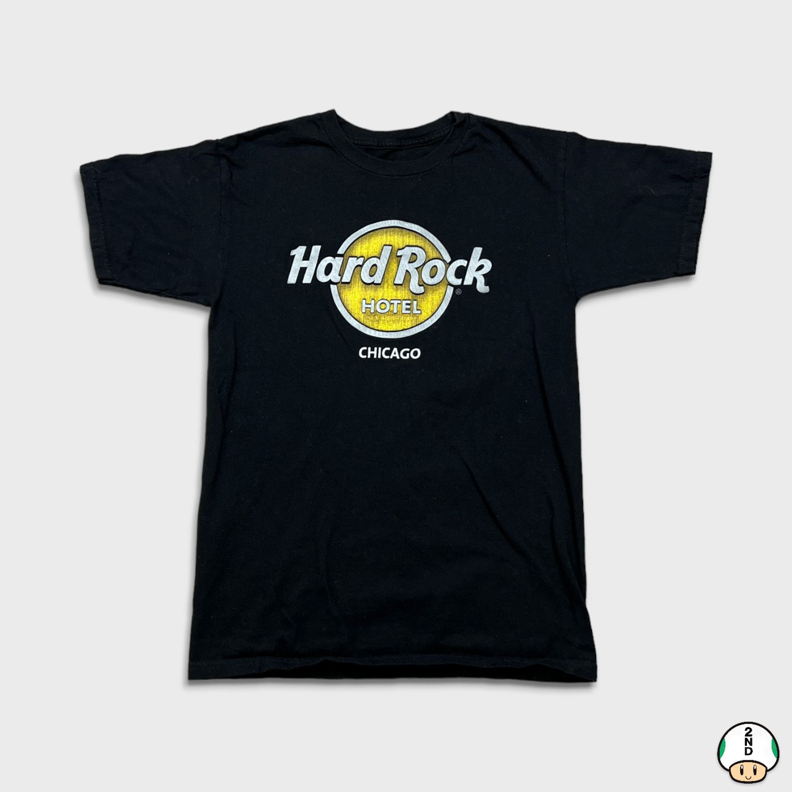 Hard Rock Cafe × Vintage Hard Rock Cafe T Shirt Chicago Spell Out Short Sleeve Tee Size US S / EU 44-46 / 1 - 1 Thumbnail
