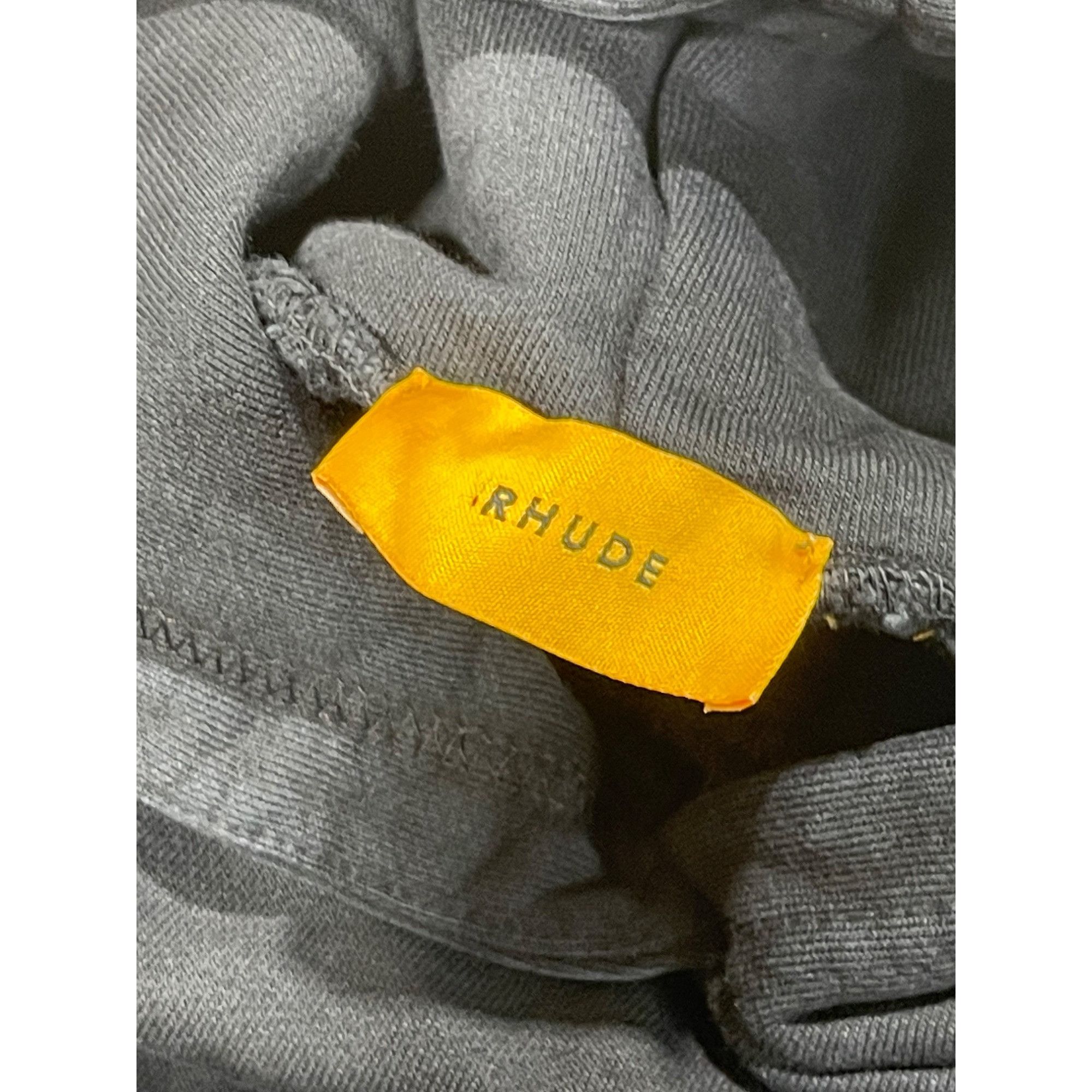Rhude NEW RHUDE RHACER 3 BLACK/ORANGE HOODIE SZ LARGE Size US L / EU 52-54 / 3 - 7 Thumbnail