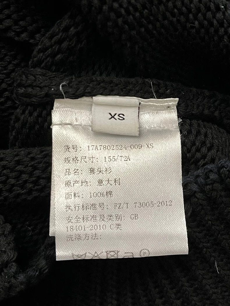 Givenchy Givenchy Women's Destroyed Knit Crewneck XS Size XS / US 0-2 / IT 36-38 - 8 Thumbnail