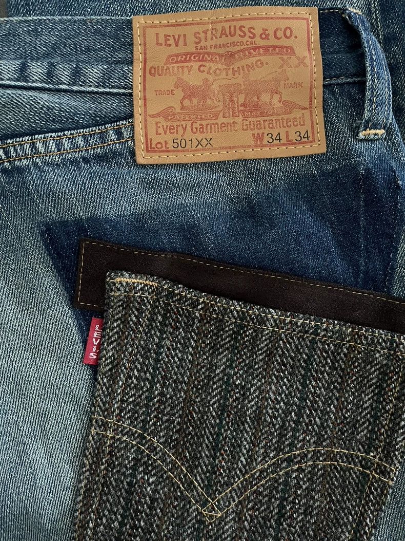 Junya Watanabe Junya Watanabe SizeM Co-branded jeans Size US 32 / EU 48 - 4 Thumbnail