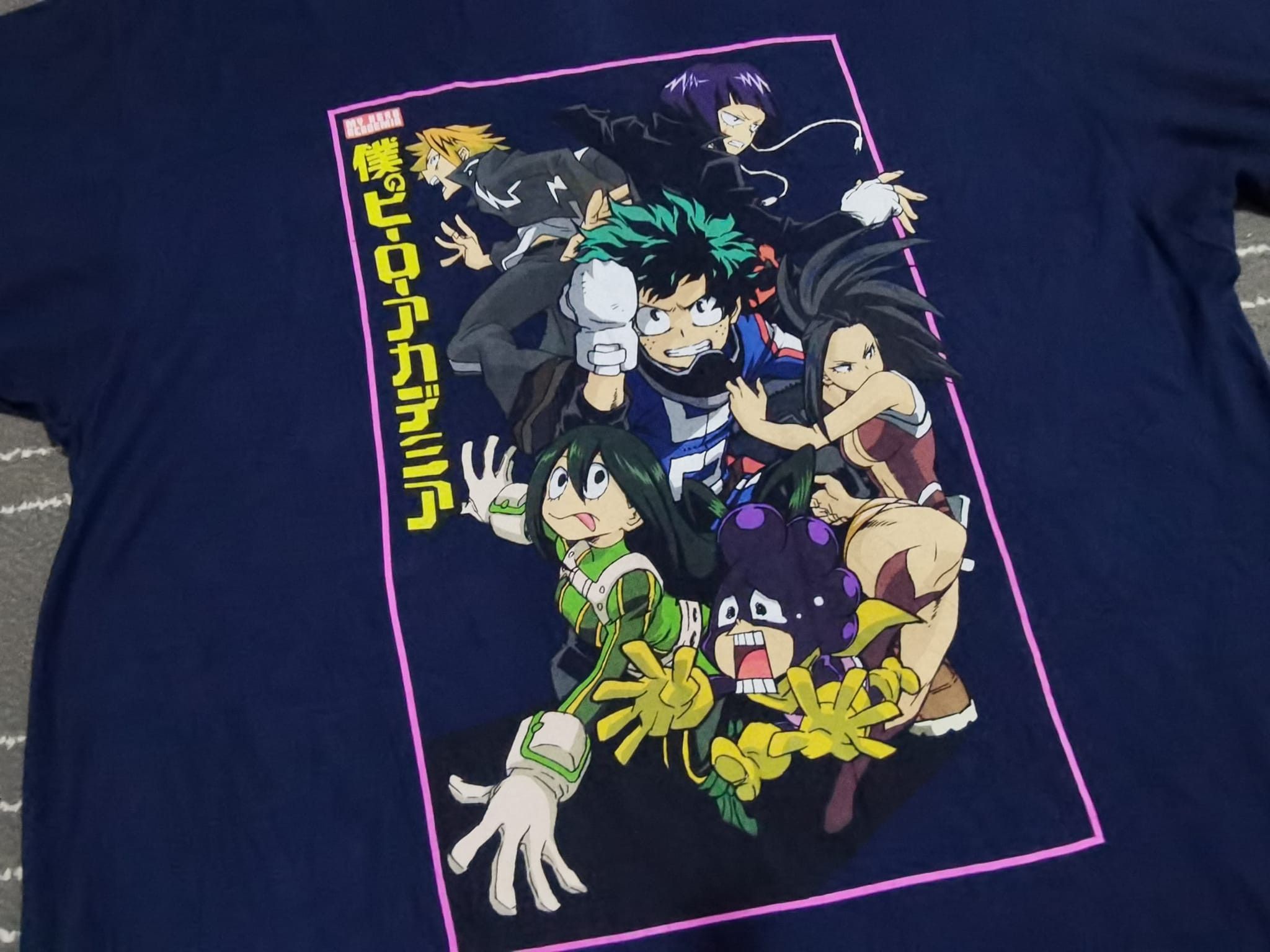 Anime × Cartoon Network Anime my hero academia tee L 2135 Size US M / EU 48-50 / 2 - 6 Thumbnail