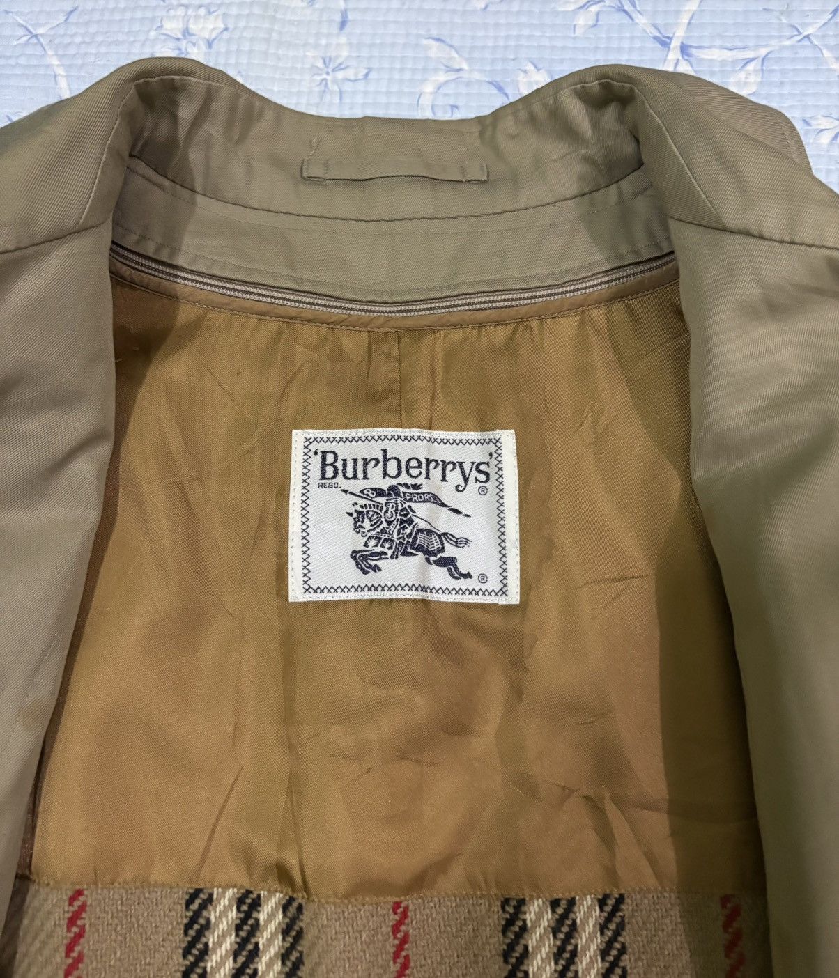 Burberry Burberry Trench Coat Nova Check Long Beige Size US M / EU 48-50 / 2 - 13 Thumbnail
