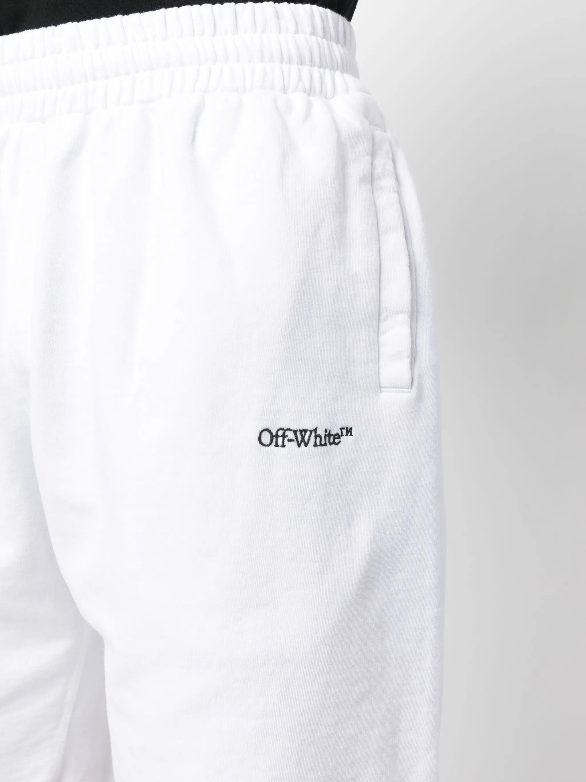 Off-White Off-White Logo Detailed Track Shorts - Size Large Size US 36 / EU 52 - 4 Thumbnail