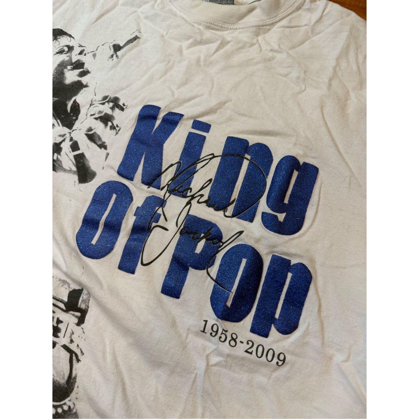 Vintage Size XL - Vintage Y2K 2009 Micheal Jackson King of Pop Memor Size US XL / EU 56 / 4 - 2 Thumbnail