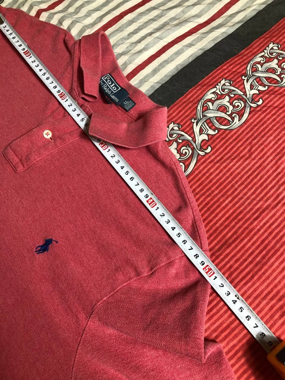 Polo Ralph Lauren Vintage Polo Ralph Lauren Striped Rugby Long Sleeve Polo Size US XL / EU 56 / 4 - 14 Thumbnail