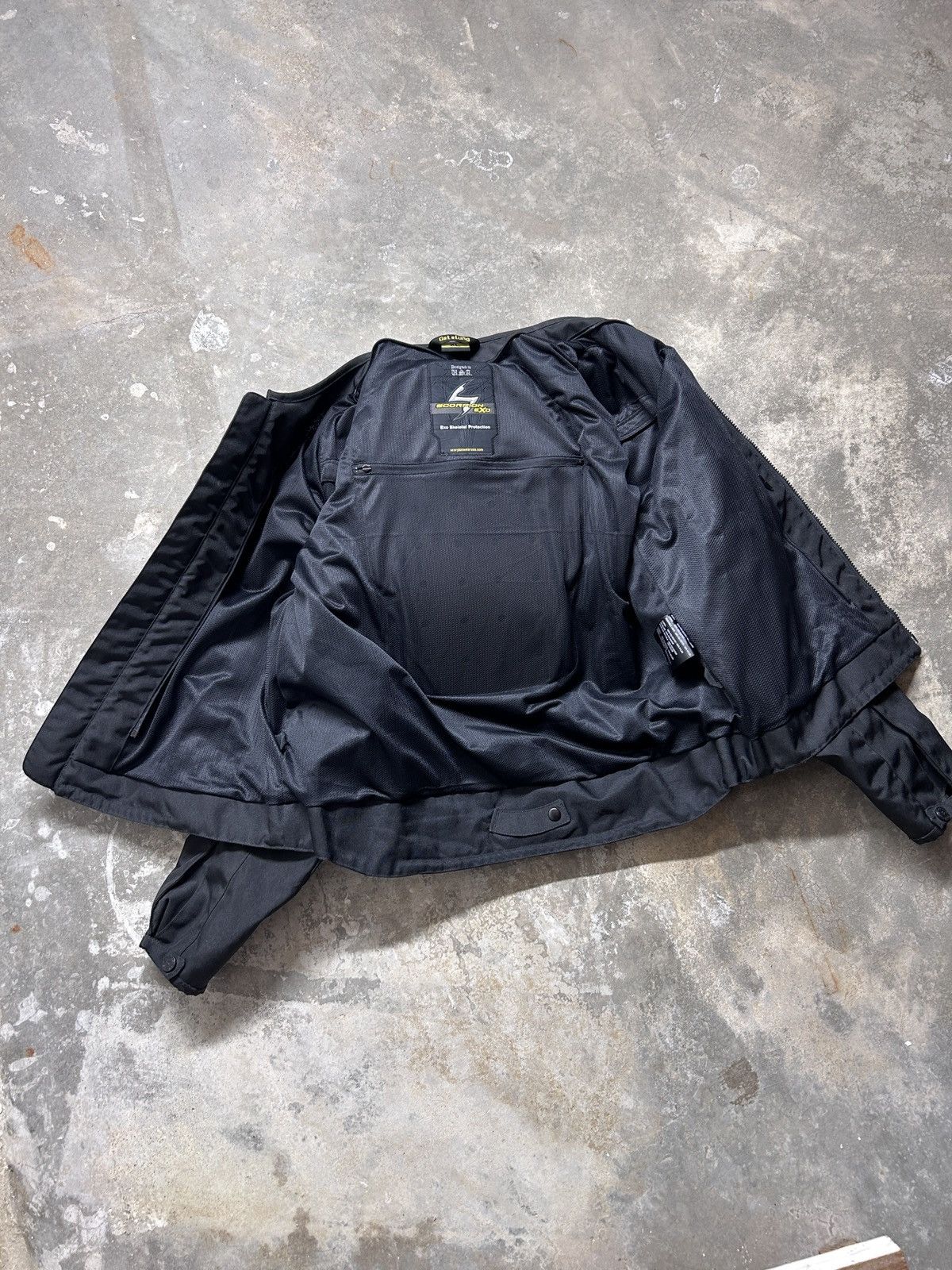 Other Scorpion Exo Biker Padded Riding Jacket Size XL Men’s Size US XL / EU 56 / 4 - 7 Thumbnail