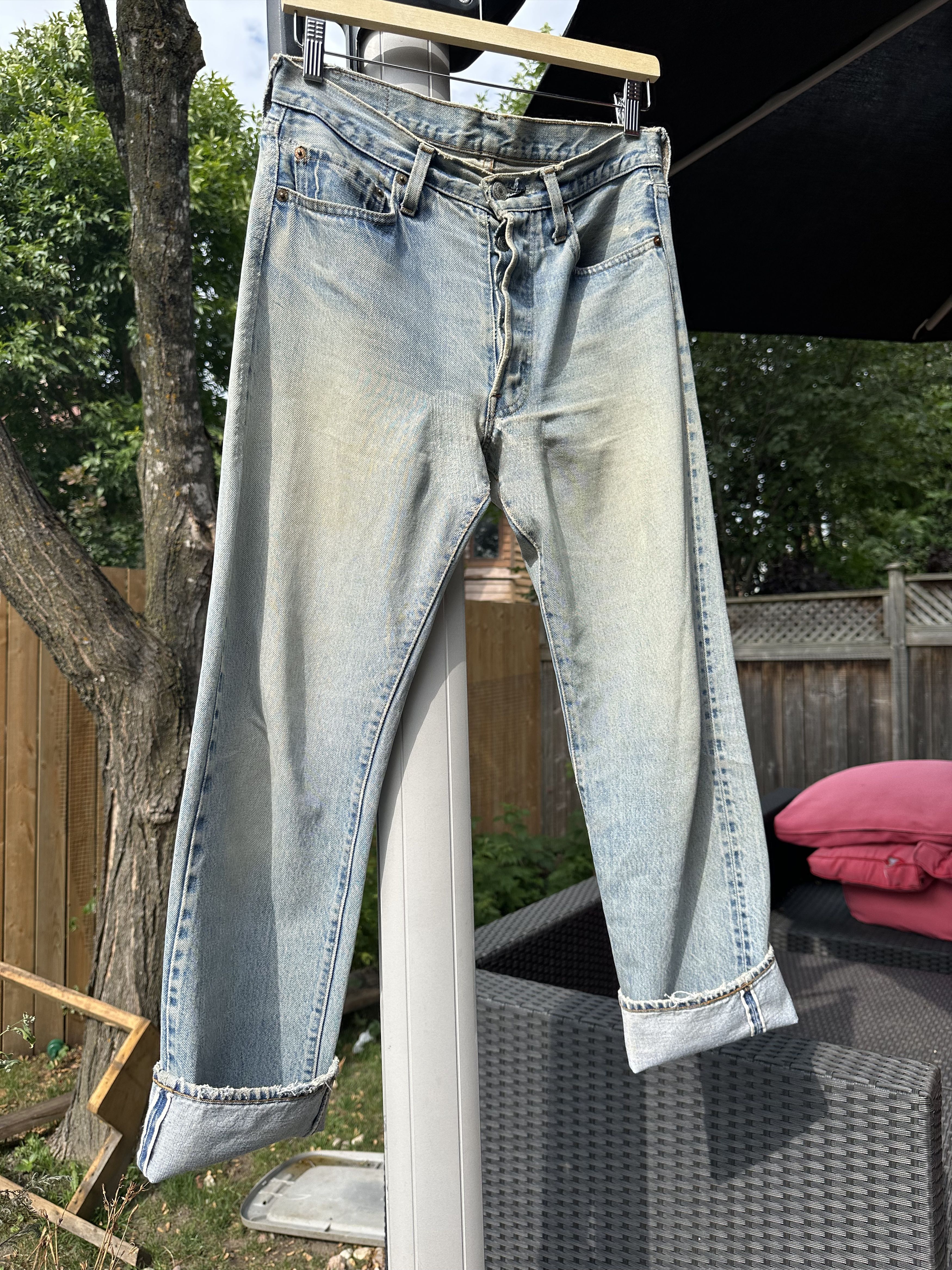 Levi's 1980's 501 Redline Selvedge Size US 31 - 13 Thumbnail