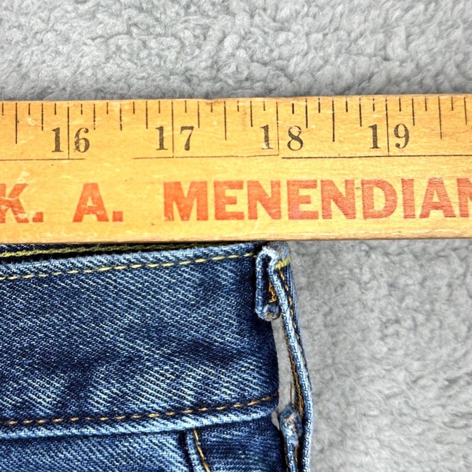 Levi's Levi's 550 Jeans Mens 36X32 Blue Relaxed Fit Straight Leg Red Tab Denim Pants Size US 36 / EU 52 - 5 Thumbnail