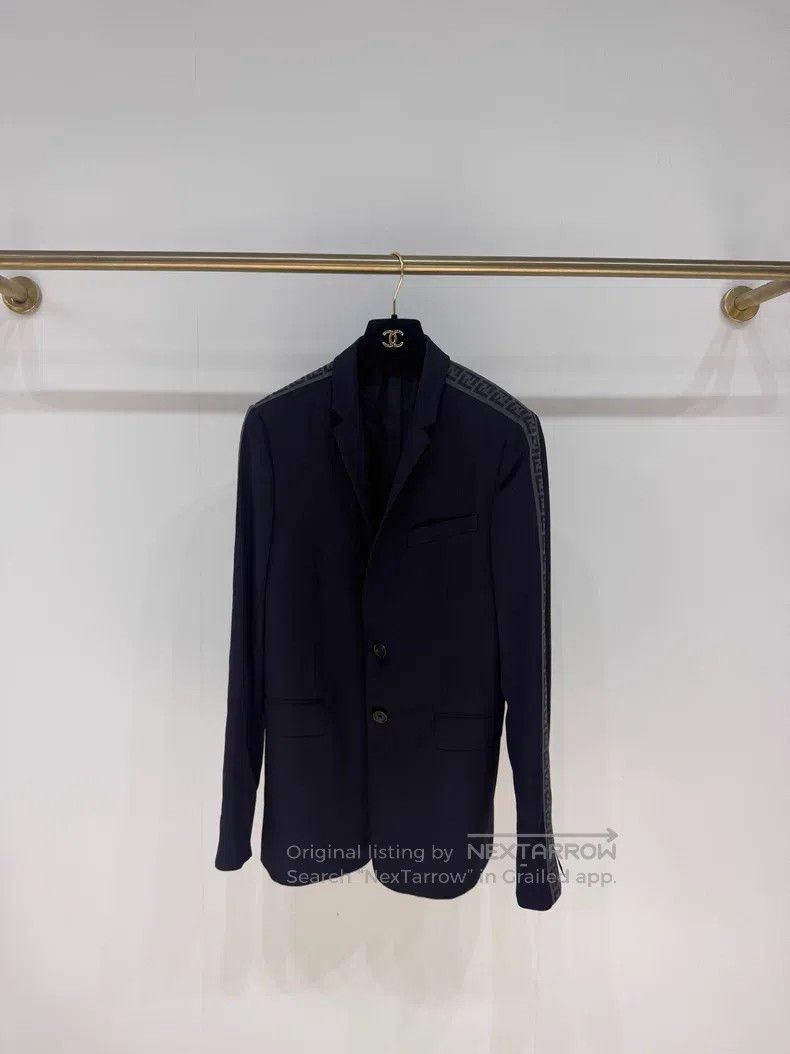 Fendi Fendi FF Logo Branded Blazer Size 44L - 1 Thumbnail