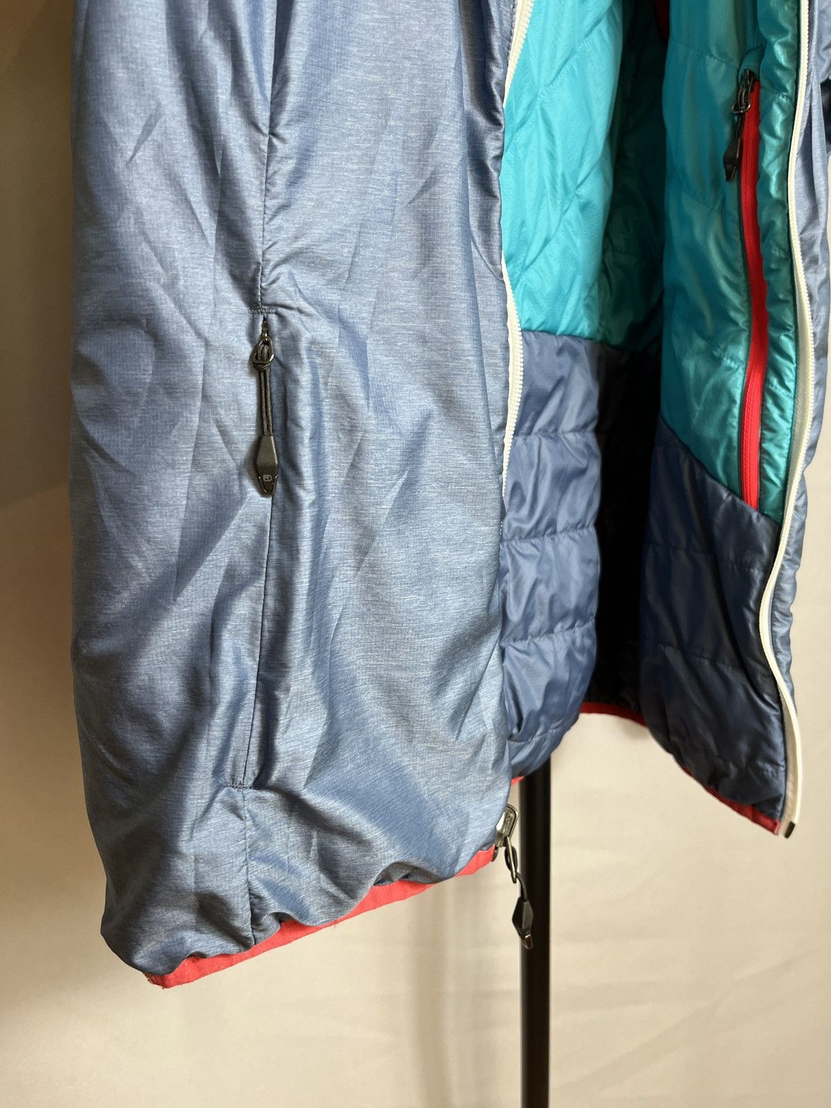 ORTOVOX × Sports Specialties Ortovox SwissWool Reversible Jacket Womens Blue Pink Size M / US 6-8 / IT 42-44 - 13 Thumbnail