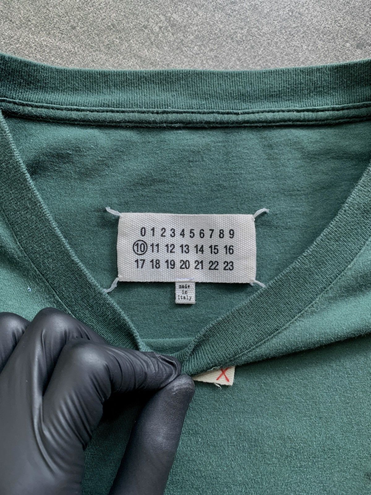 Maison Margiela FREE TAX! Name Tag Logo tee Size US M / EU 48-50 / 2 - 7 Thumbnail
