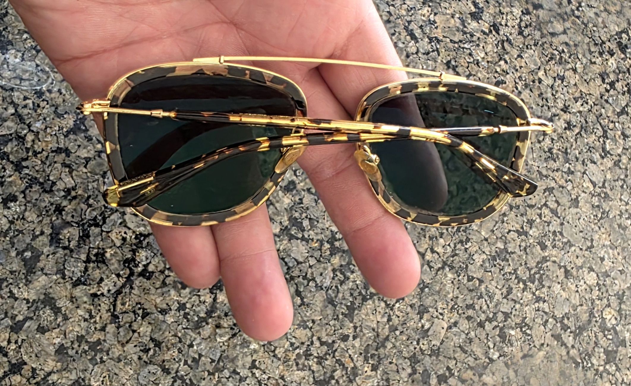 Krewe Krewe huey sunglasses Polar 53-20 Tortoise Adult Size ONE SIZE - 7 Thumbnail