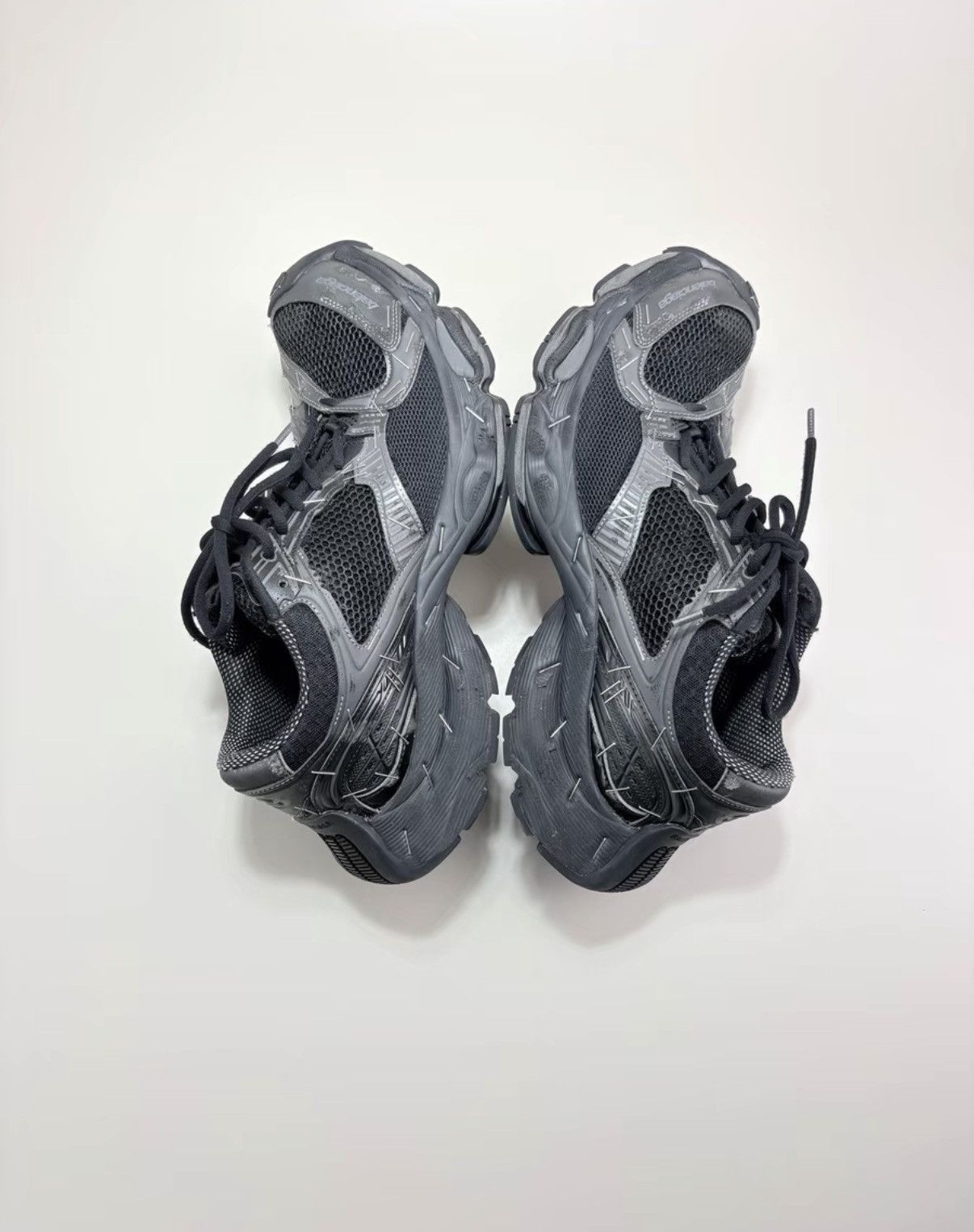 Balenciaga BALENCIAGA Stapler Black Dad Sneakers K1 Size US 9.5 / EU 42-43 - 4 Thumbnail