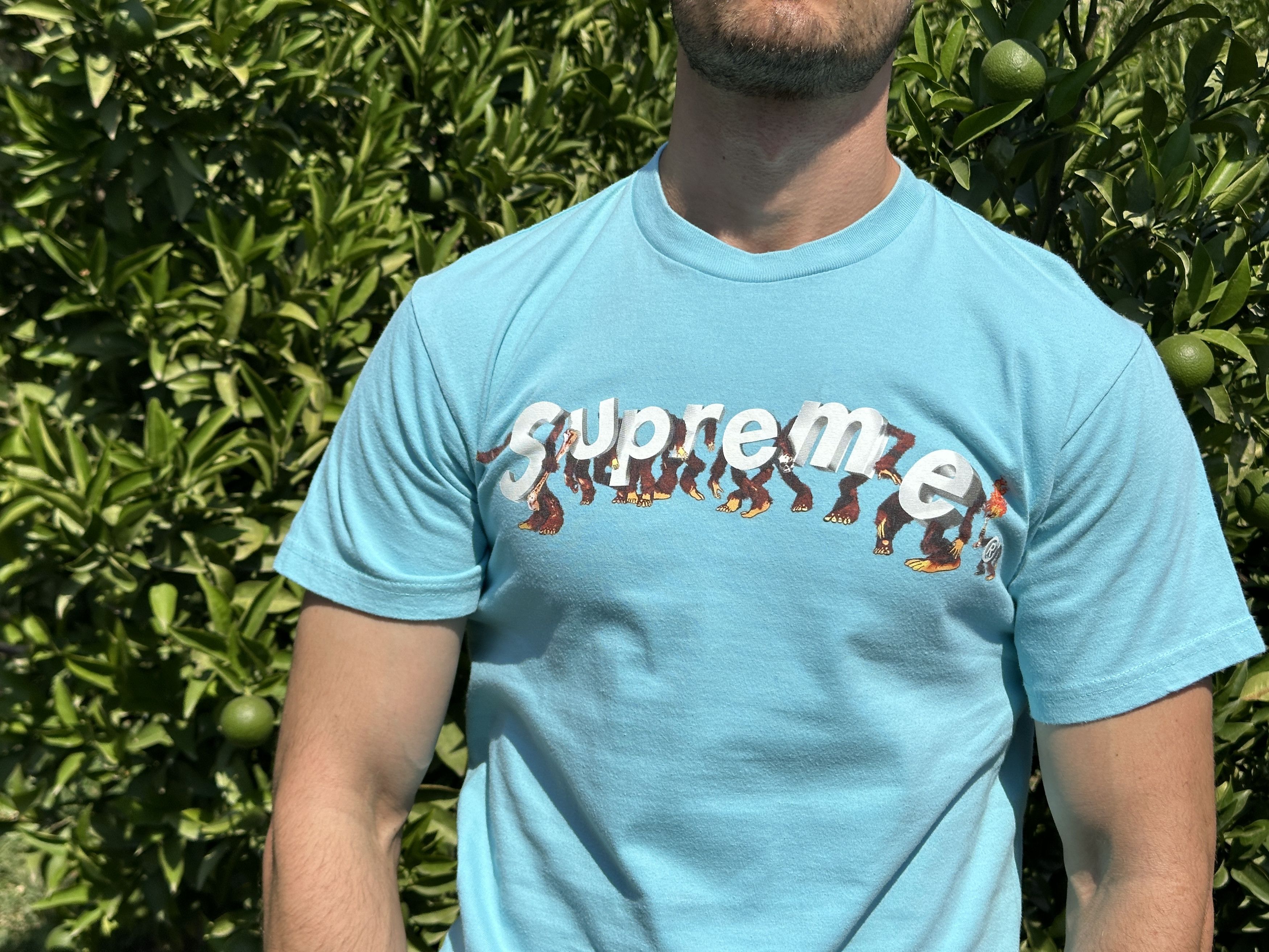 Supreme Supreme Piles Tee T-Shirt Blouse Casual Size S Slim Size US S / EU 44-46 / 1 - 9 Thumbnail