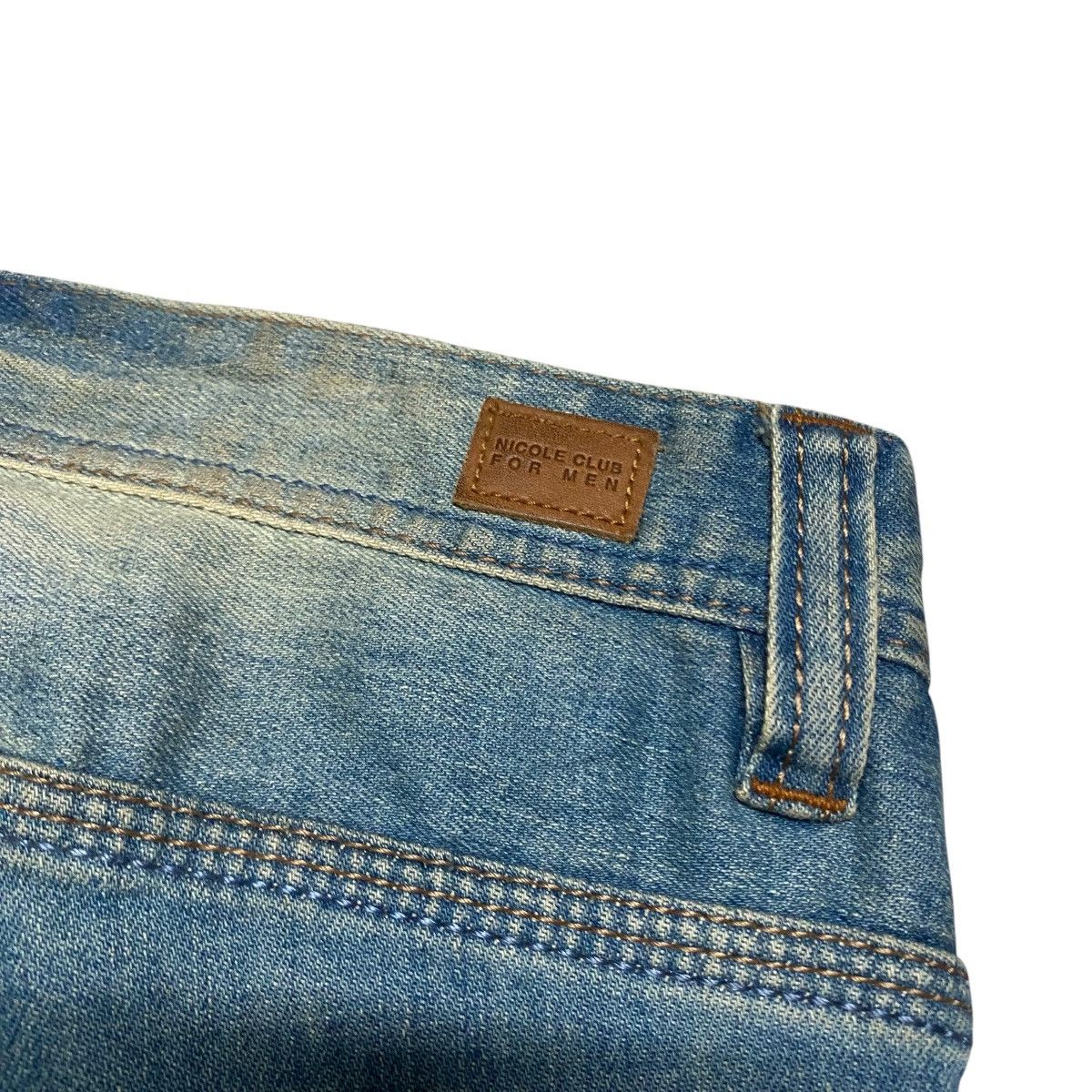 Nicole Club NCFM Denim Low Flare Jeans Size US 32 / EU 48 - 13 Thumbnail
