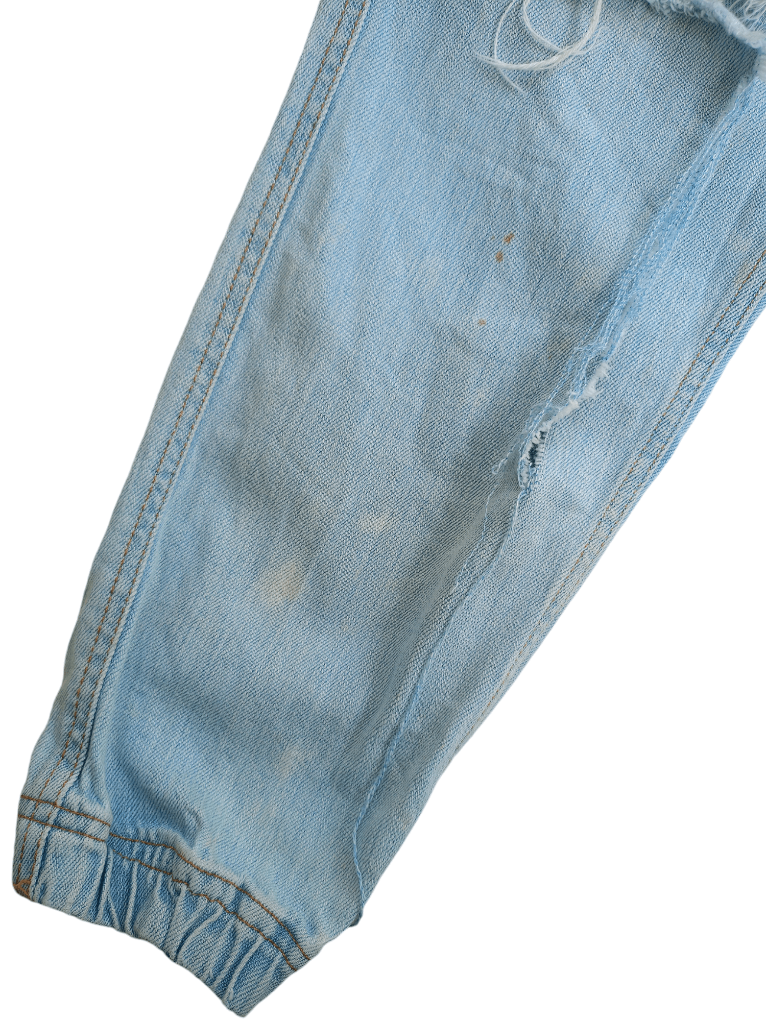 H&M H&M Relaxed Fit Distressed Vintage Streetwear Joggers Size US 26 / EU 42 - 8 Thumbnail