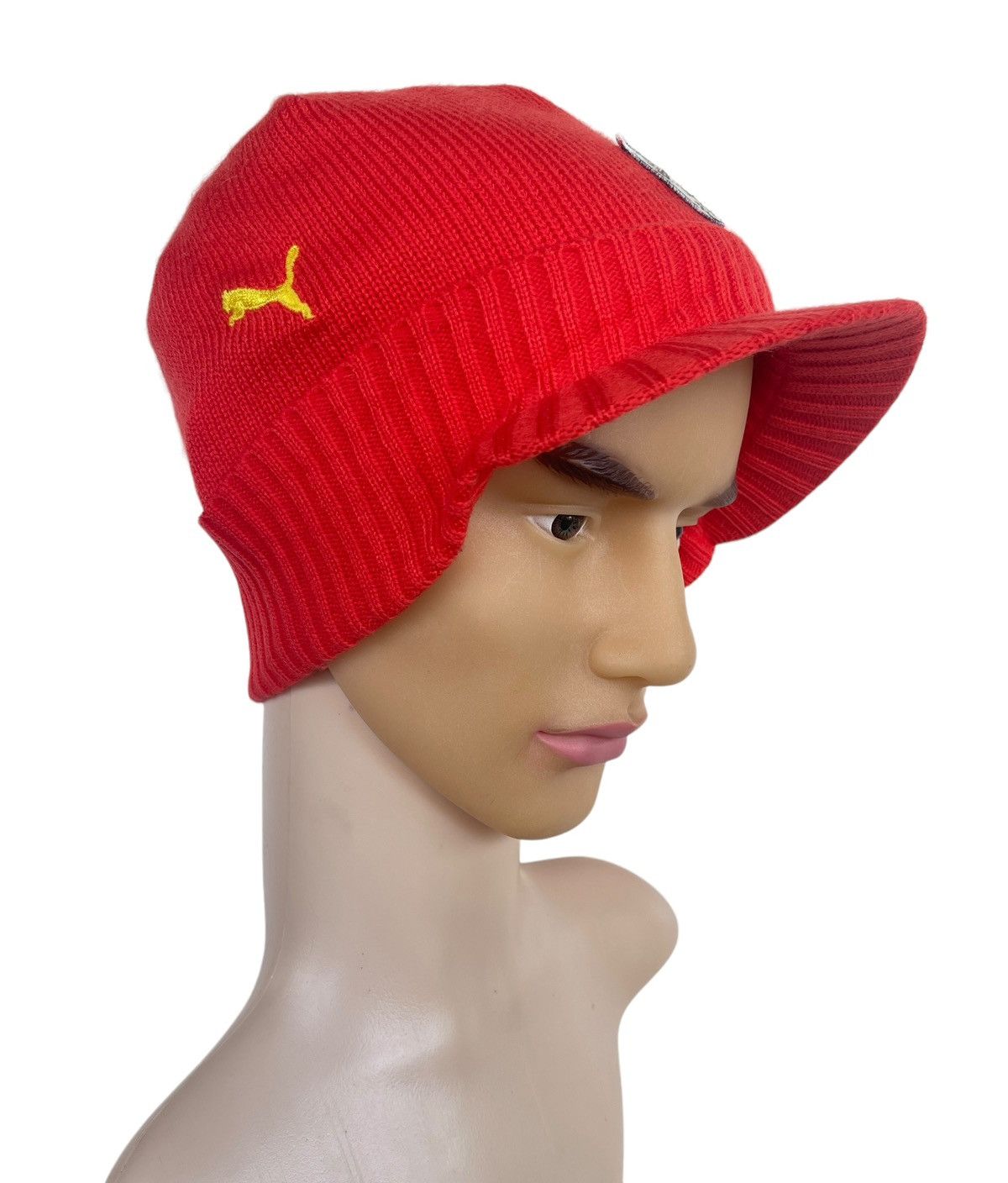 Ferrari × Puma Scuderia Ferrari X Puma Racing Knitted Visor Hats Size ONE SIZE - 4 Thumbnail