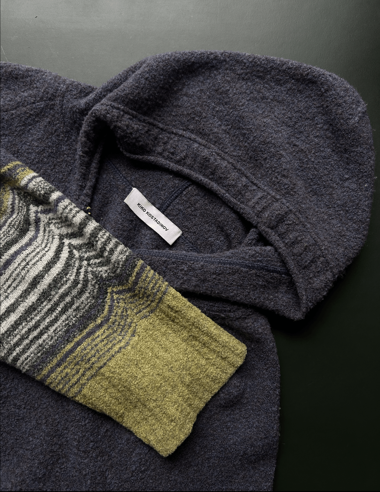 kiko kostadinov TRECARTIN HOODIE y on X