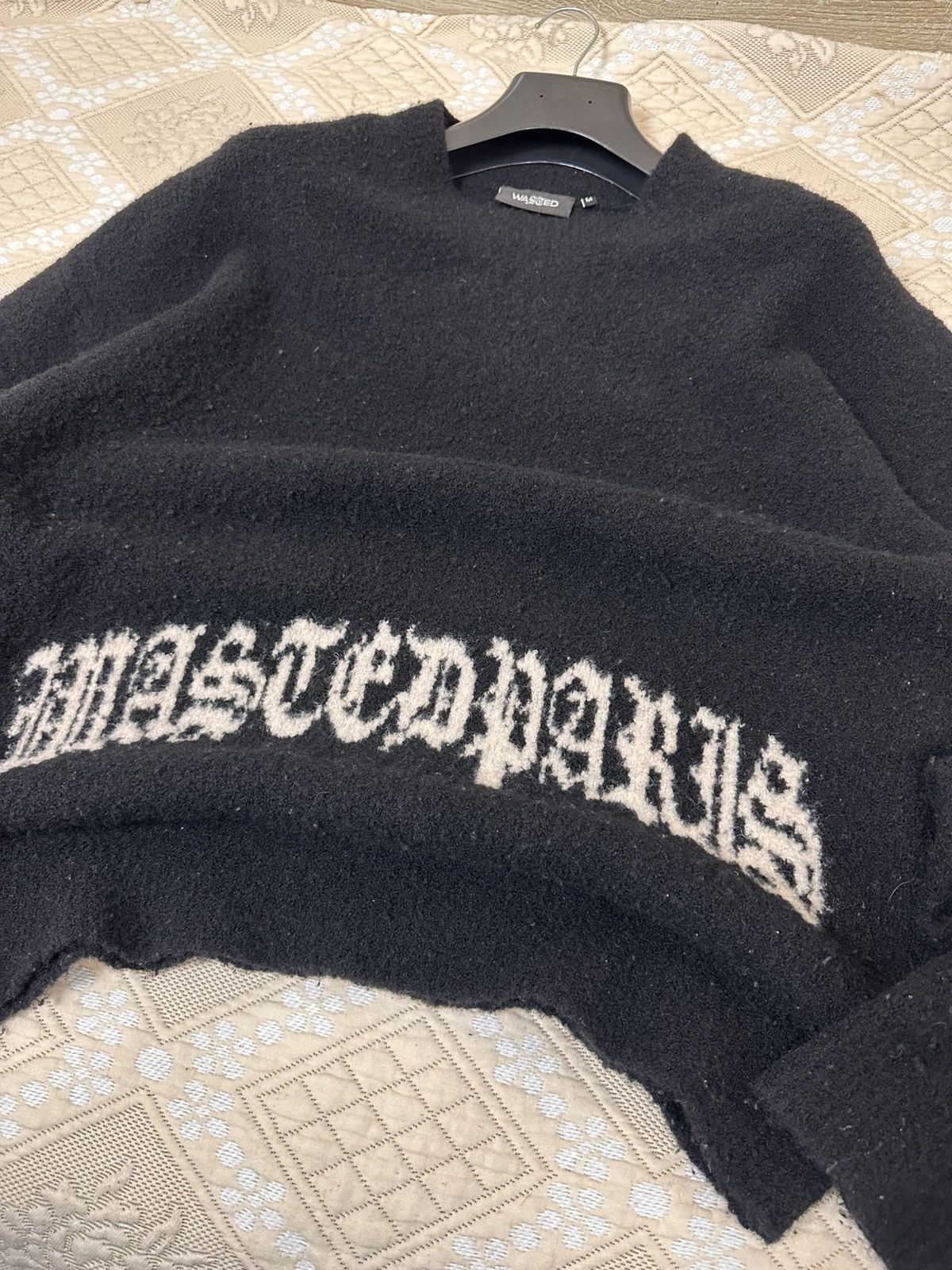 Wasted Paris 🔥 Wasted Paris Reverse Kingdom Sweater Logo Pullover Knit Size US M / EU 48-50 / 2 - 9 Thumbnail