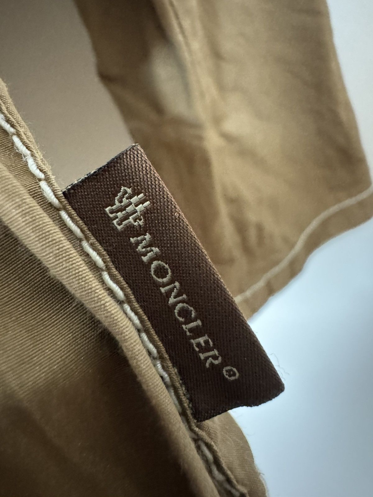 Moncler Moncler Light Brown Utility Jacket Luxury Designer Size M / US 6-8 / IT 42-44 - 3 Thumbnail