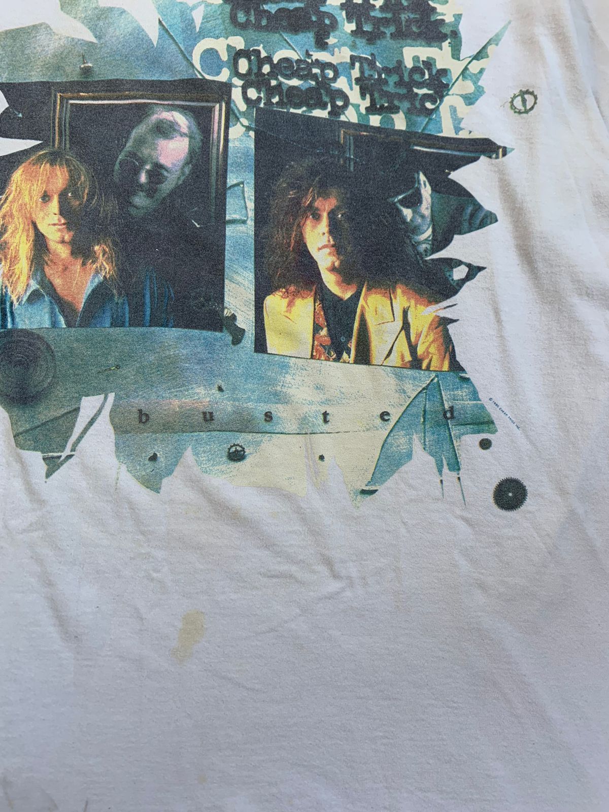 Band Tees × Vintage Vintage 90s Cheap Trick Tee Size US XL / EU 56 / 4 - 5 Thumbnail