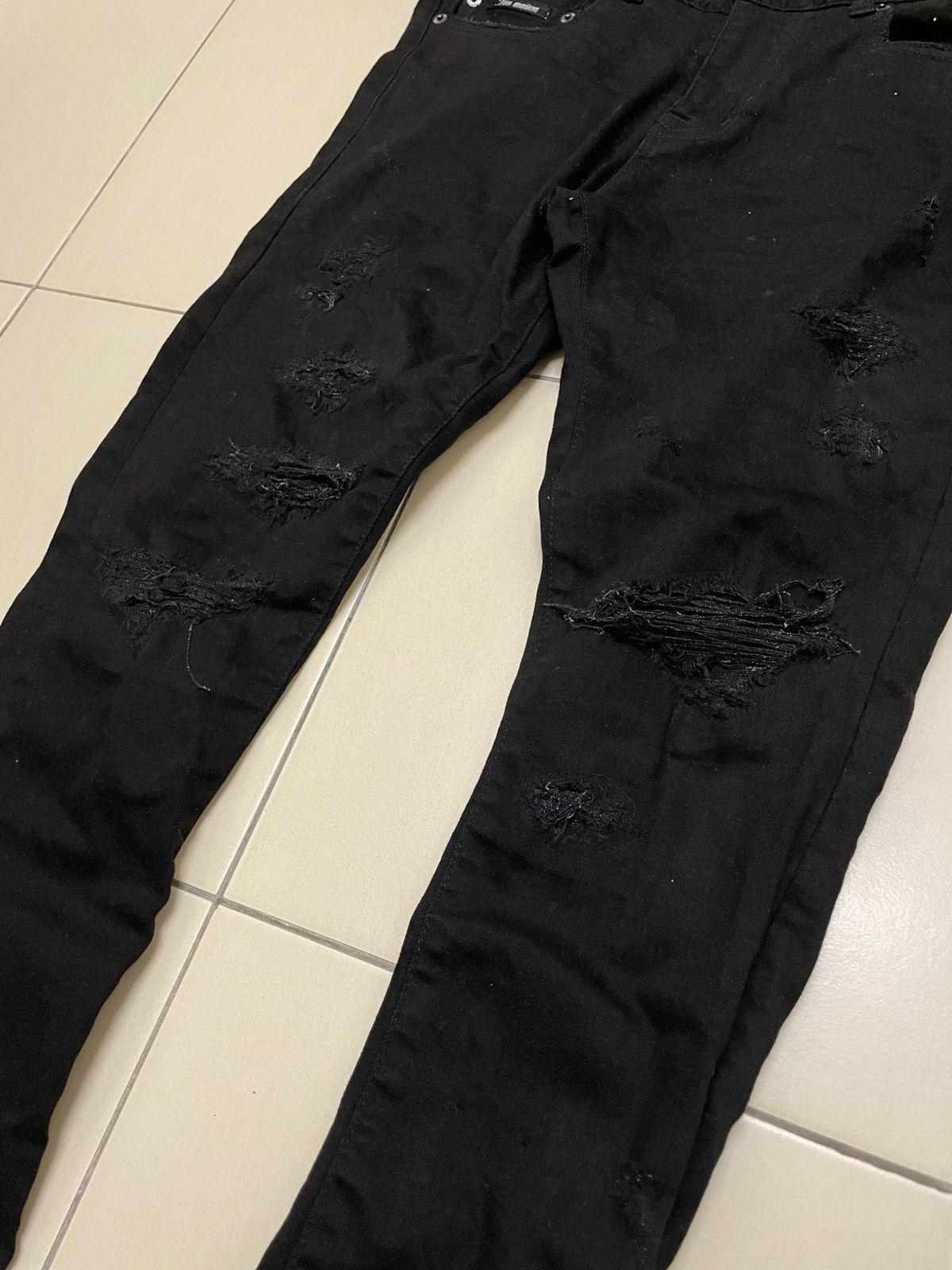 Japanese Brand Jackrose Luv Maison Distressed Jeans Size US 33 - 4 Thumbnail