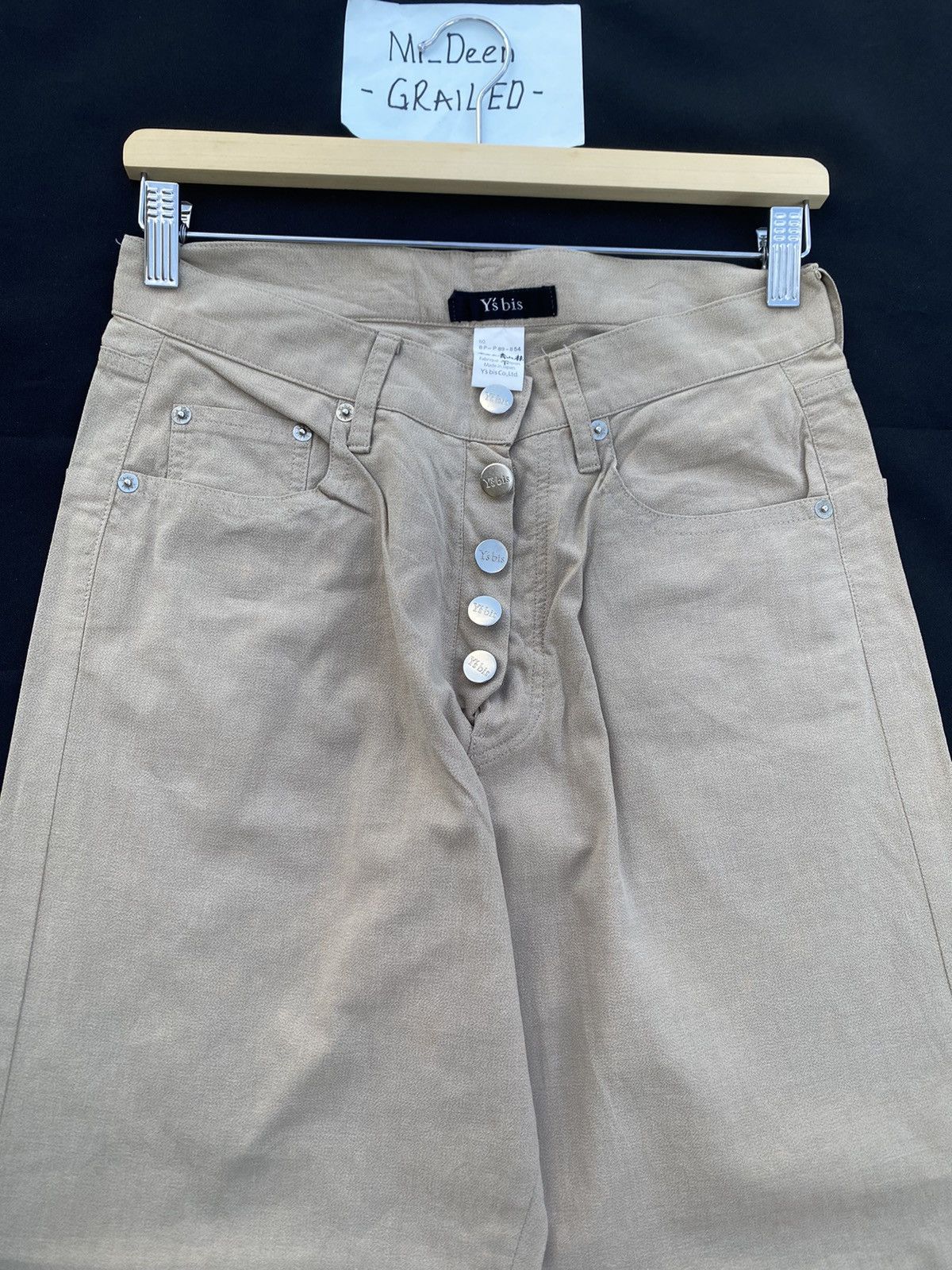 Yohji Yamamoto Rare Yohji Yamamoto Y’s Khaki Slack Pants Size US 28 / EU 44 - 9 Thumbnail