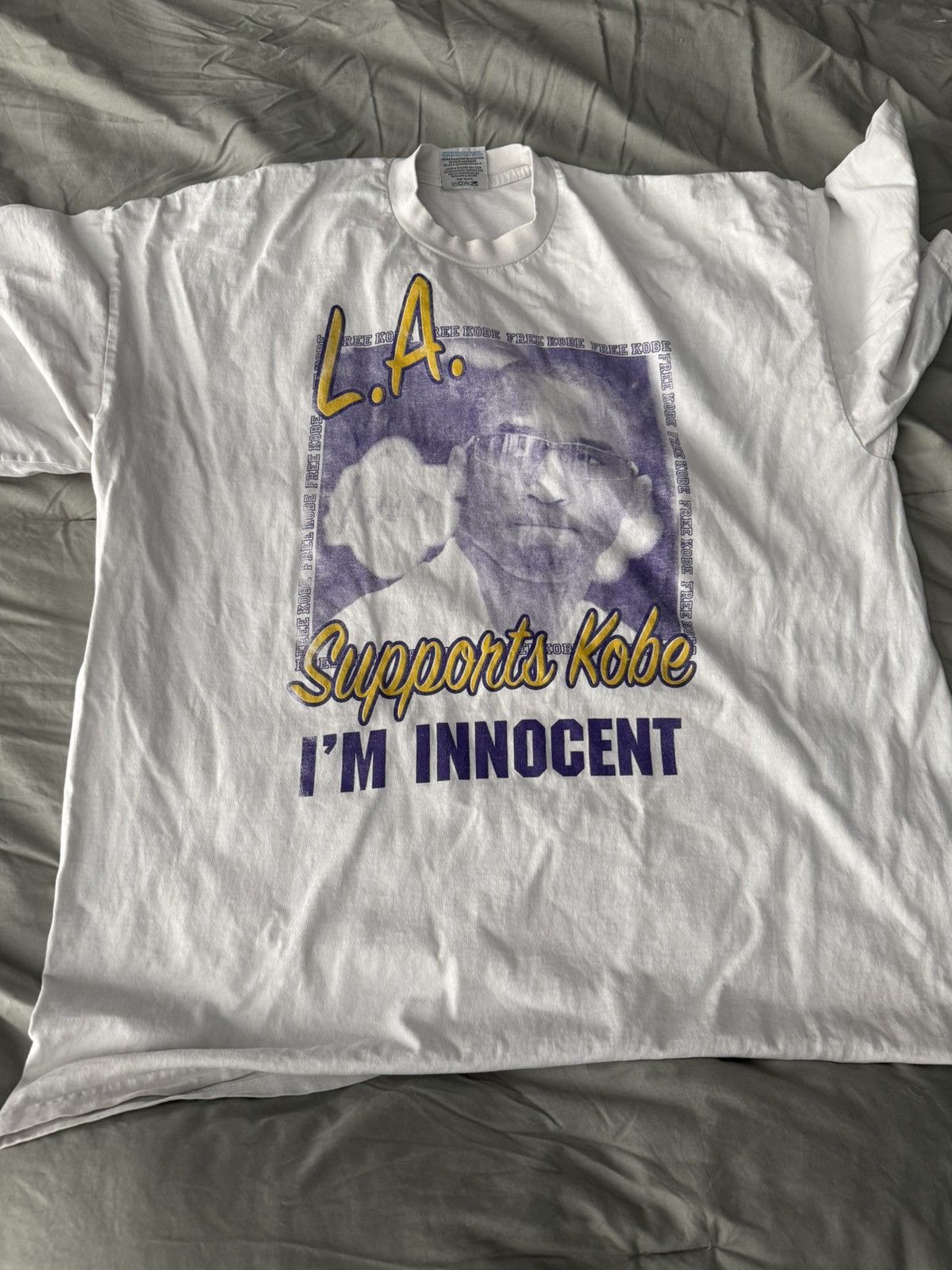 Vintage Kobe I’m innocent 2000s Size US XXL / EU 58 / 5 - 1 Thumbnail