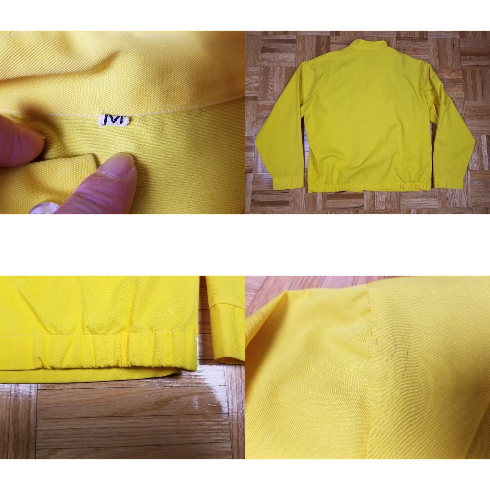 Vintage VINTAGE MOSPORT RACING CLUB YELLOW COTTON JACKET SZ MEDIUM Size US M / EU 48-50 / 2 - 8 Thumbnail