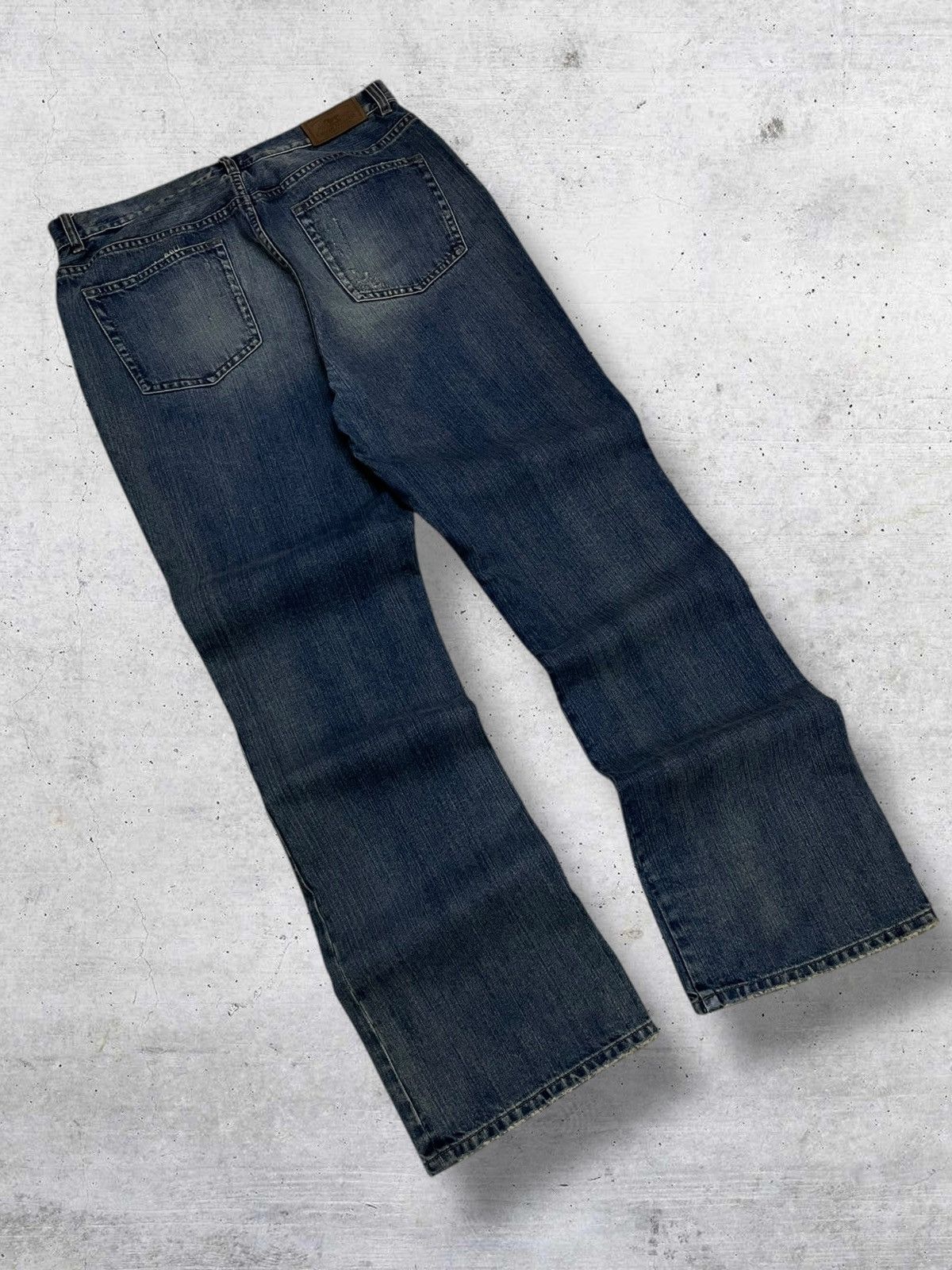 Ralph Lauren RALPH LAUREN 1990S DESIGNER FLARE PATCHWORK 0G STREET DENIM Size US 32 / EU 48 - 9 Thumbnail