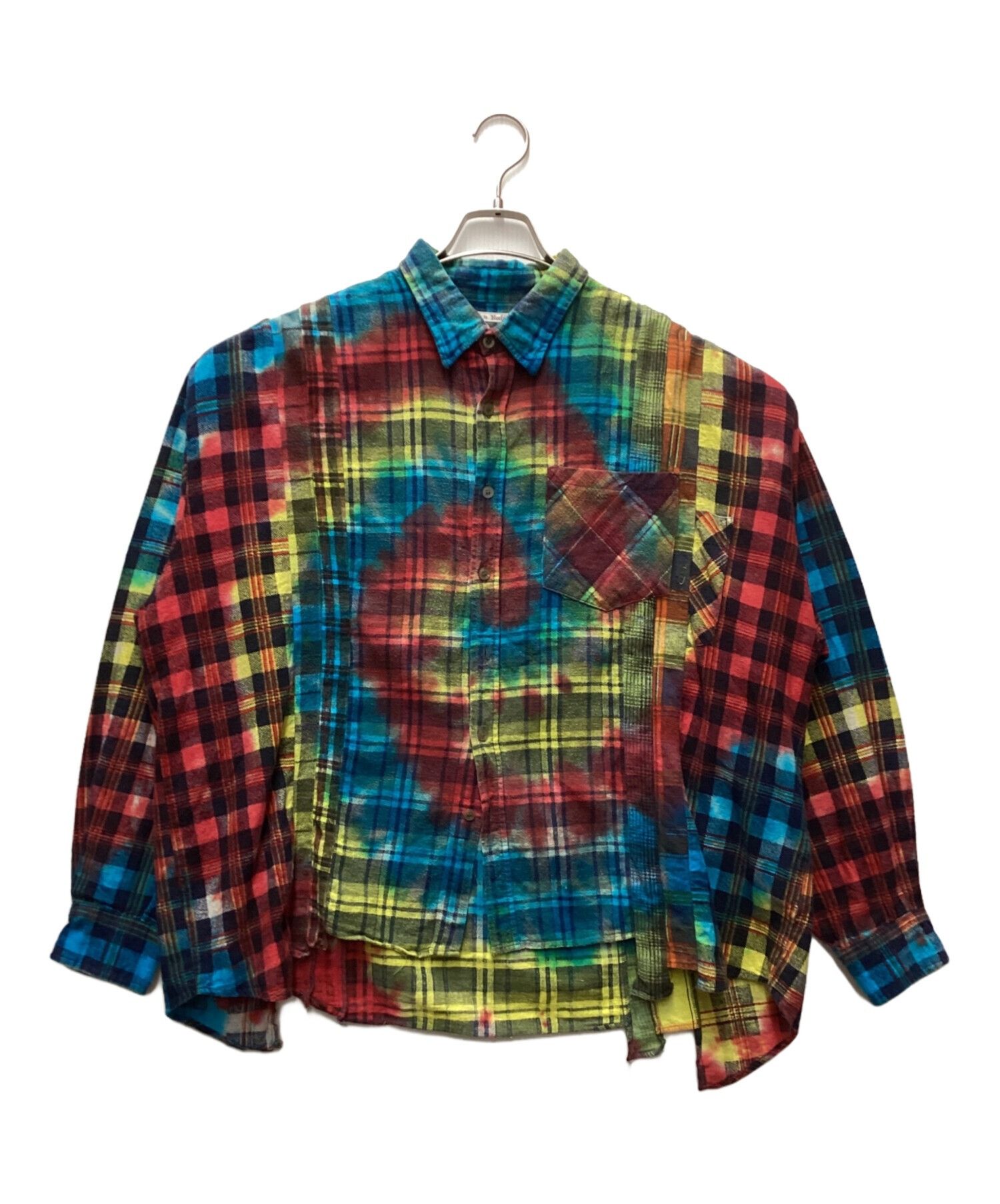 Needles Tie Dye Rebuild Shirt Size US XL / EU 56 / 4 - 1 Thumbnail