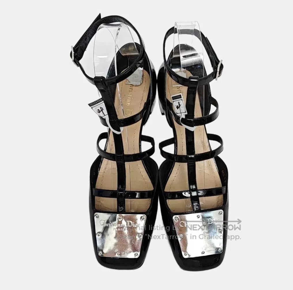 Dior DIOR La Parisienne Mary Jane Sandals. Size US 5 / IT 35 - 3 Thumbnail