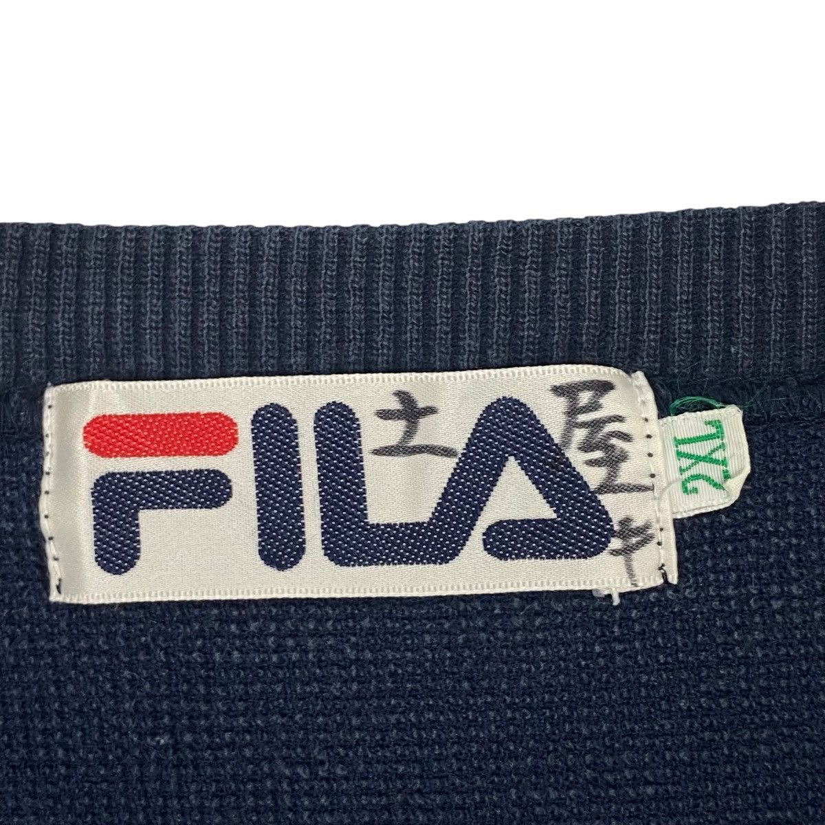 Other Vintage Fila Crewneck Sweathirt NavyBlue Pullover Jumper SzL Size US L / EU 52-54 / 3 - 4 Thumbnail