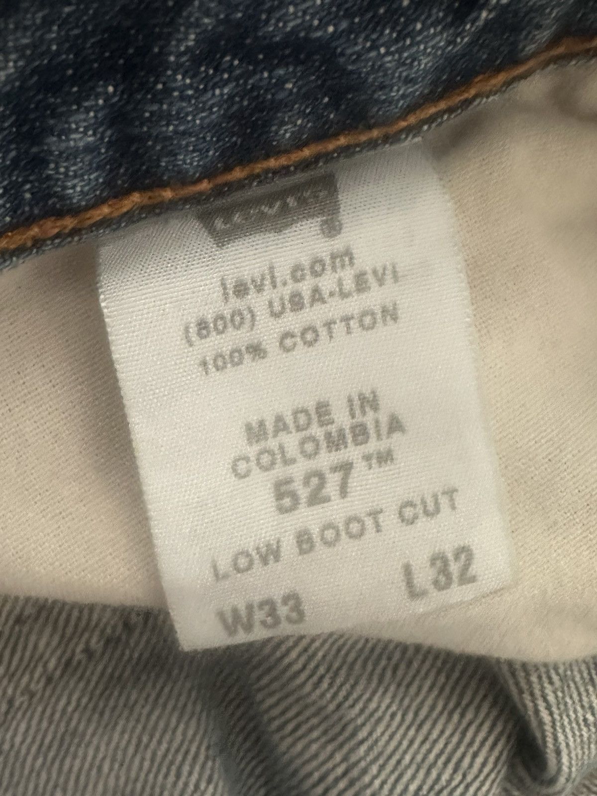 Levi's Vintage Clothing Low boot cut Levi’s Denim Size US 34 / EU 50 - 9 Thumbnail