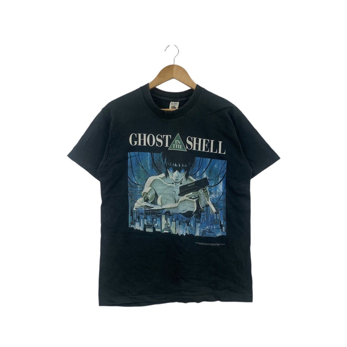 Anime Vintage 1995 GHOST IN THE SHELL Cyber Punk Tee Shirt Top Size US M / EU 48-50 / 2 - 1 Thumbnail