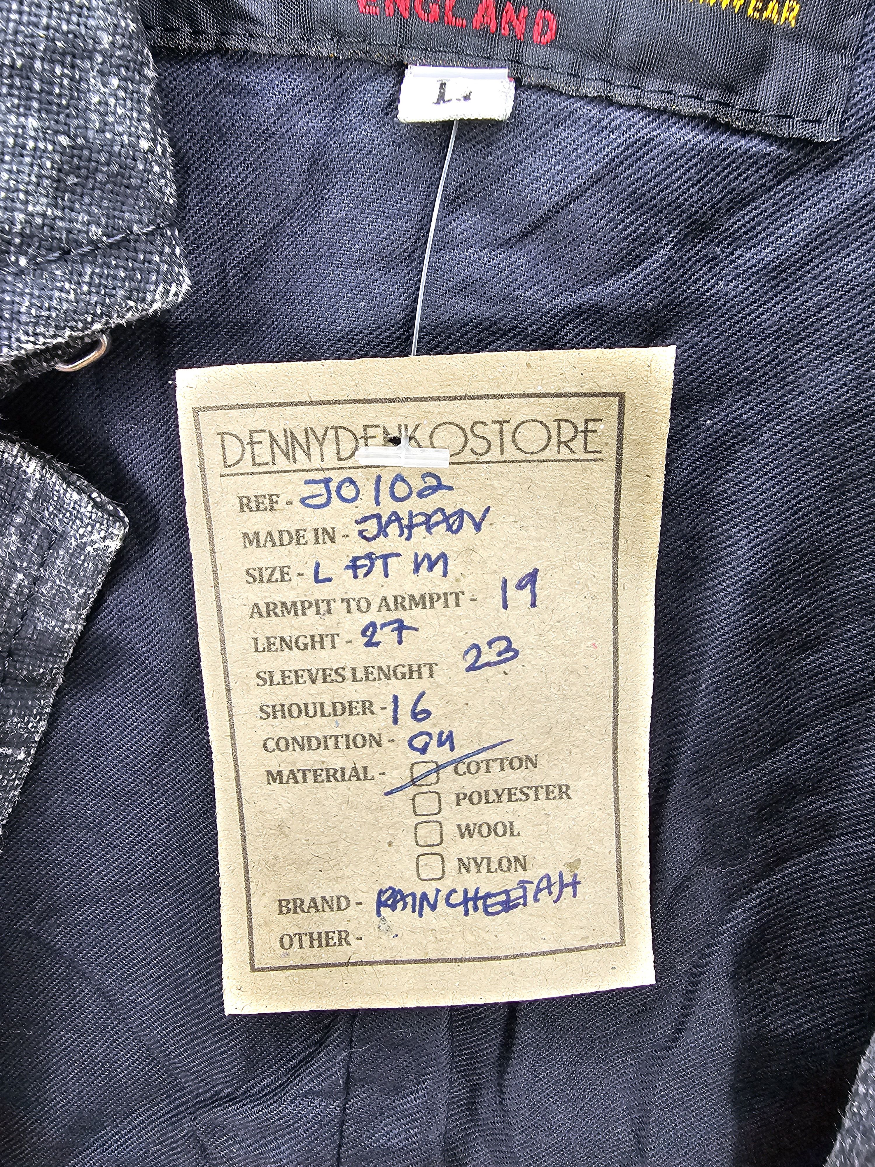 Japanese Brand Vintage RAINCHEETAH England Military Blazer Jacket J0102 Size US M / EU 48-50 / 2 - 13 Thumbnail