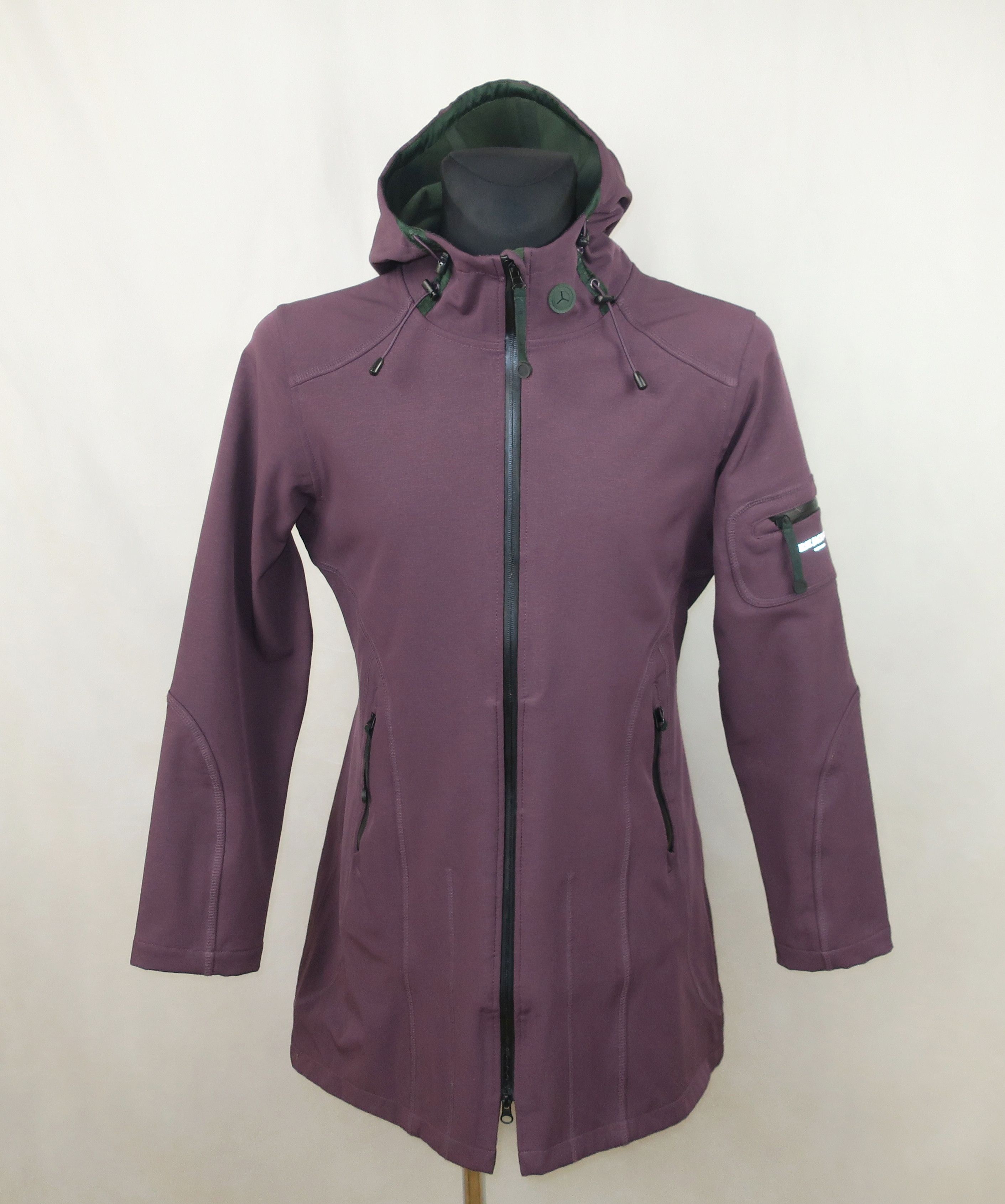 ILSE JACOBSEN SOFTSHELL RAINCOAT size EU-38 UK-12 US-10