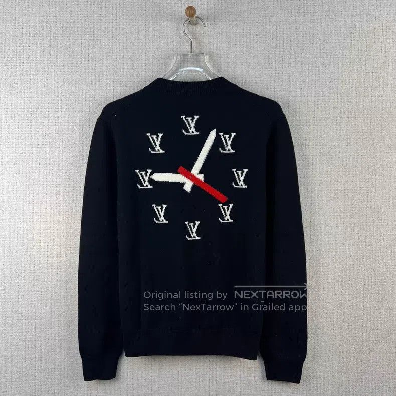 Louis Vuitton Louis Vuitton SS23 clock patterned intarsia pullover long Size US S / EU 44-46 / 1 - 3 Thumbnail