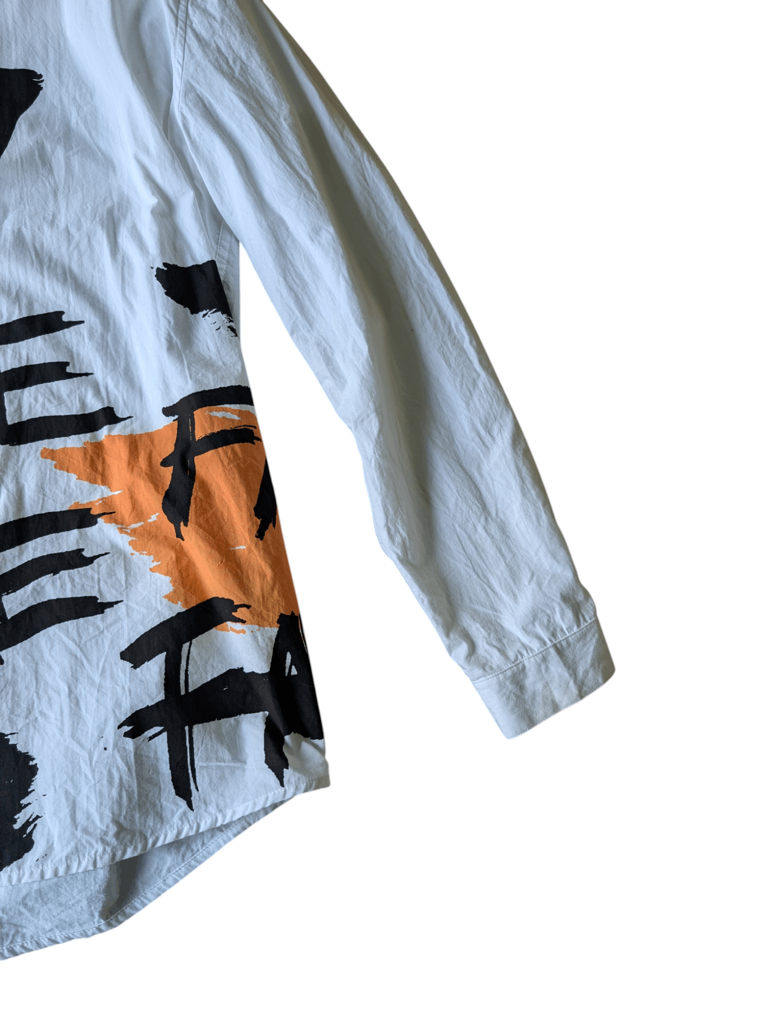 Designer × Zara Zara Graffiti Long Sleeve Button Shirt Size US L / EU 52-54 / 3 - 11 Thumbnail