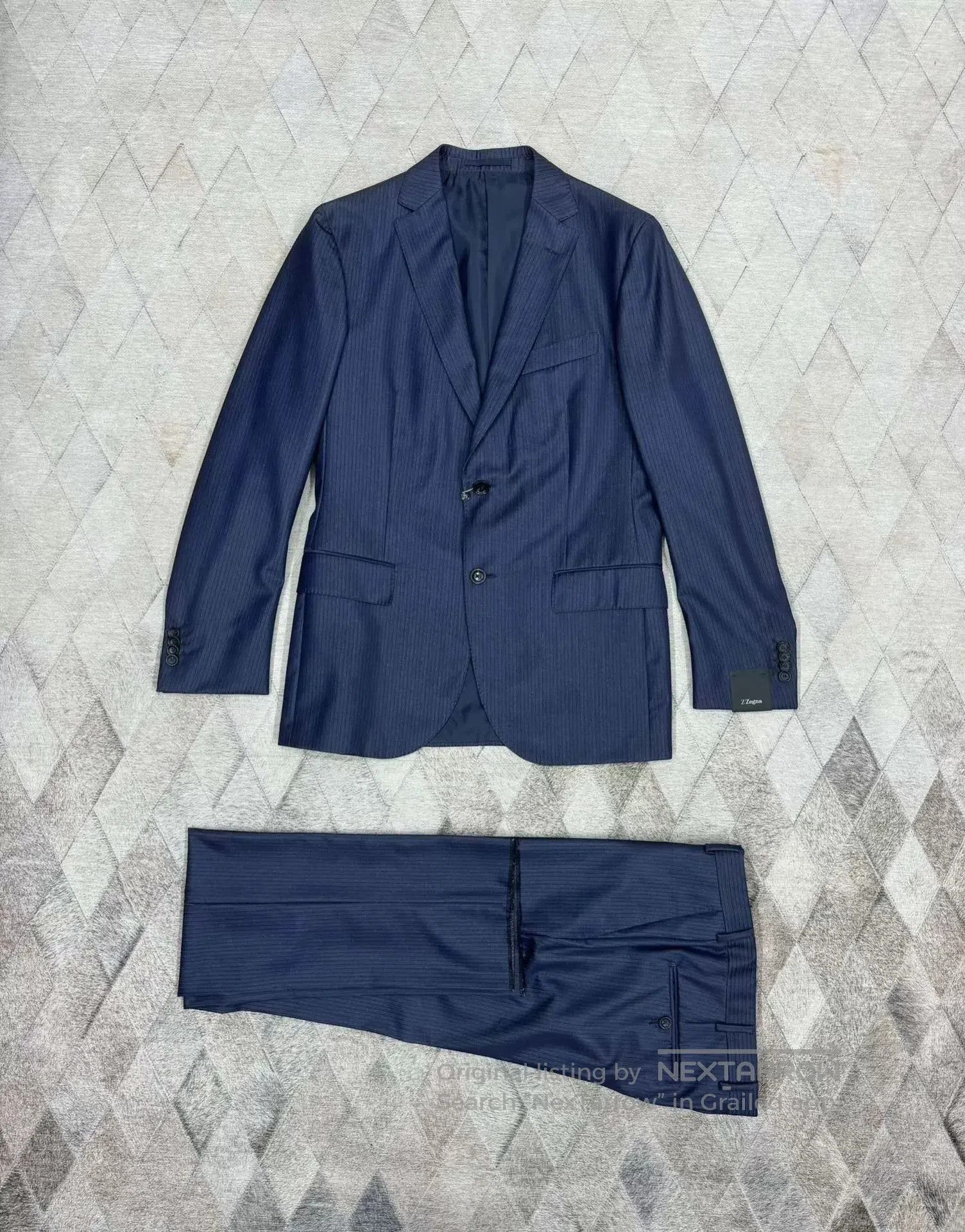 Ermenegildo Zegna Zegna Men's Wool Suit. Size US M / EU 48-50 / 2 - 1 Thumbnail