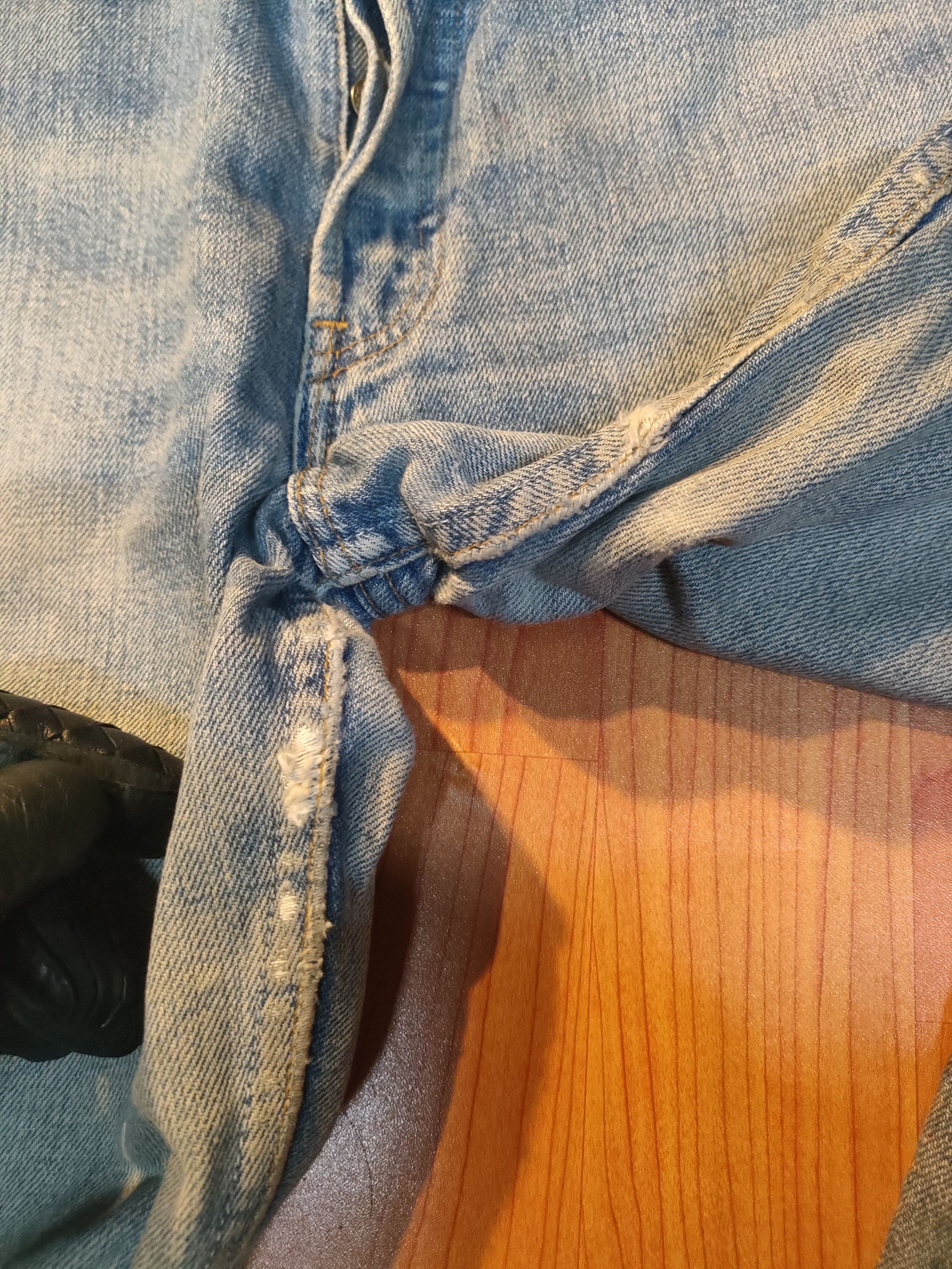 Levi's Vintage Clothing × Vintage Distressed Vintage 90s Levis 501 Jeans Size US 31 - 7 Thumbnail