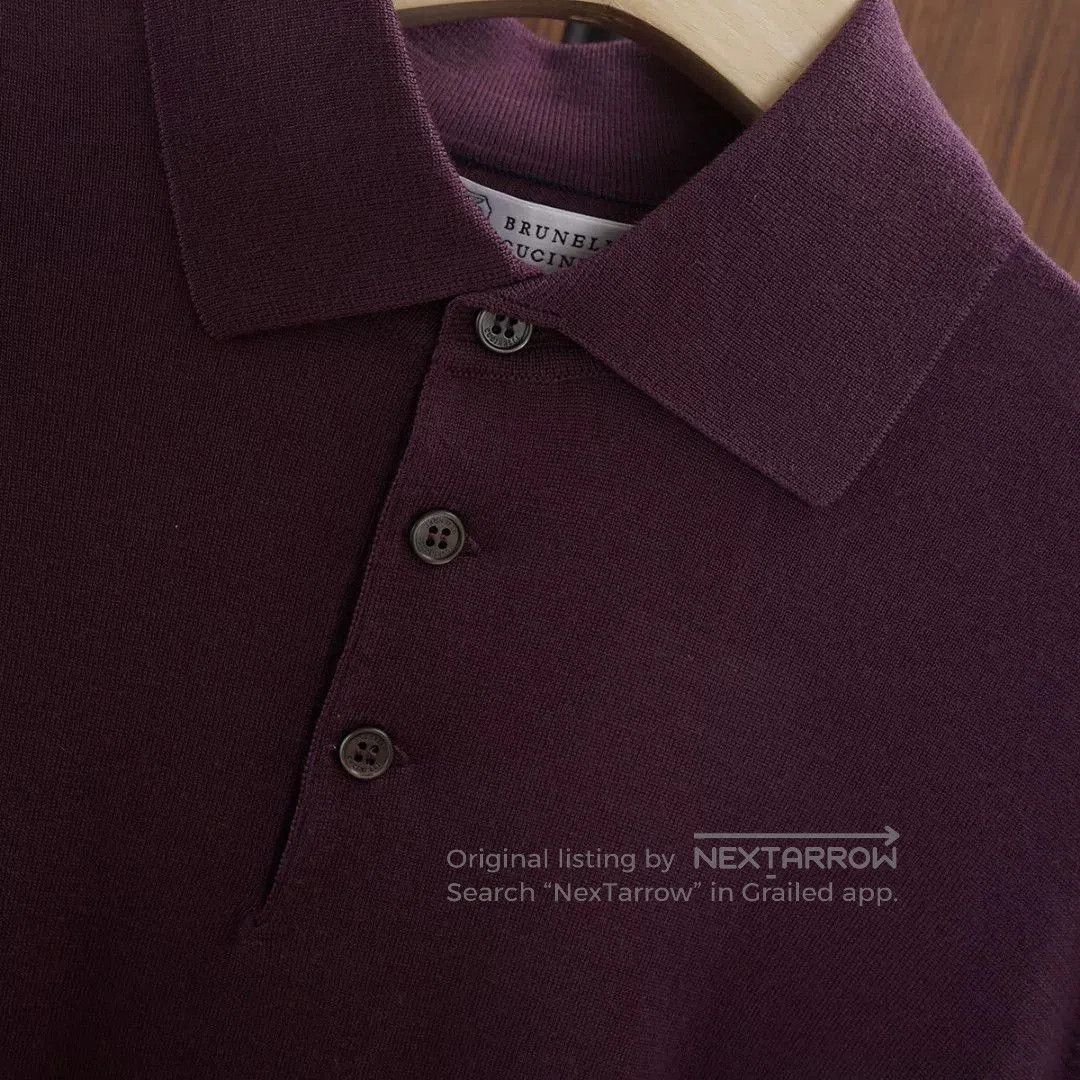 Brunello Cucinelli Brunello Cucinelli Wool Cashmere Polo. Size US S / EU 44-46 / 1 - 4 Thumbnail