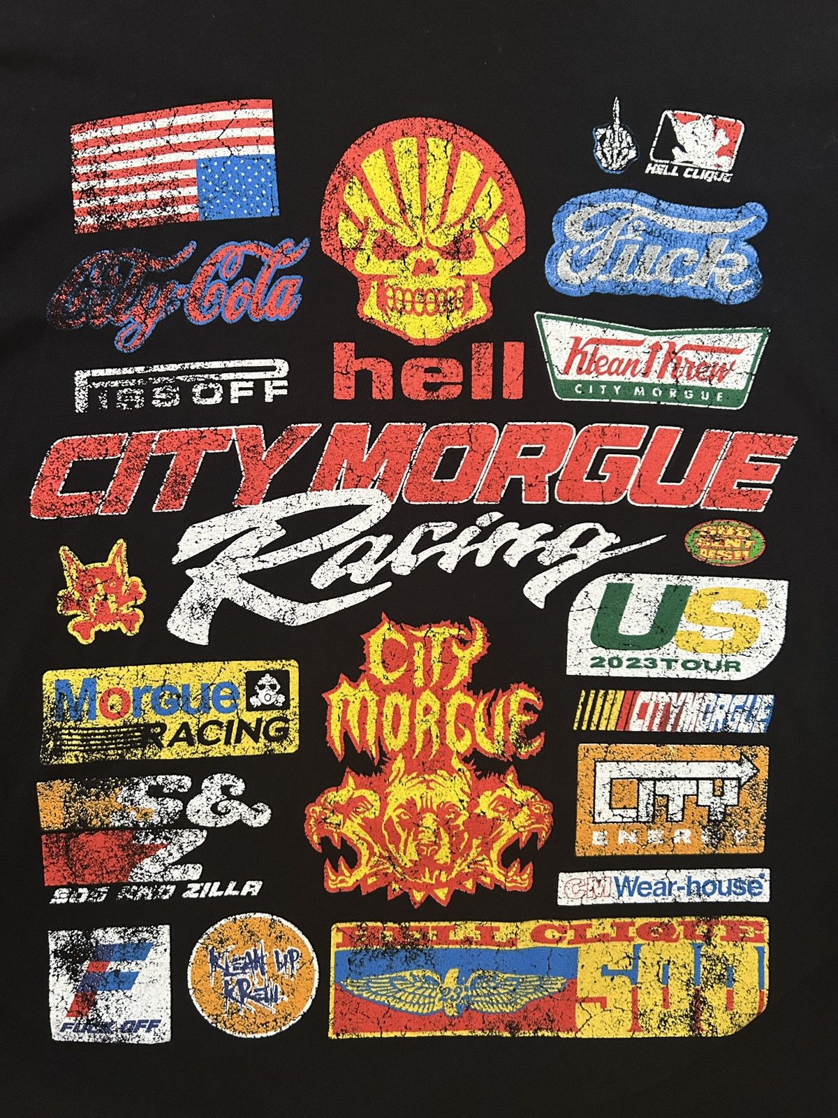 City Morgue × G59 Records City Morgue Greyday Men’s T-Shirt Size US XL / EU 56 / 4 - 1 Thumbnail