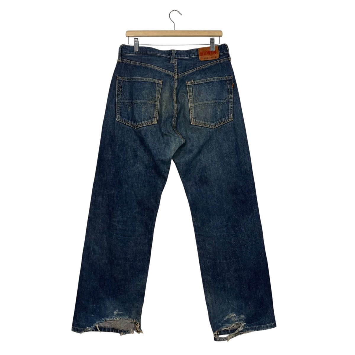 Edwin Vintage Edwin Lot 505 Redline Denim Jean Size US 32 / EU 48 - 7 Thumbnail