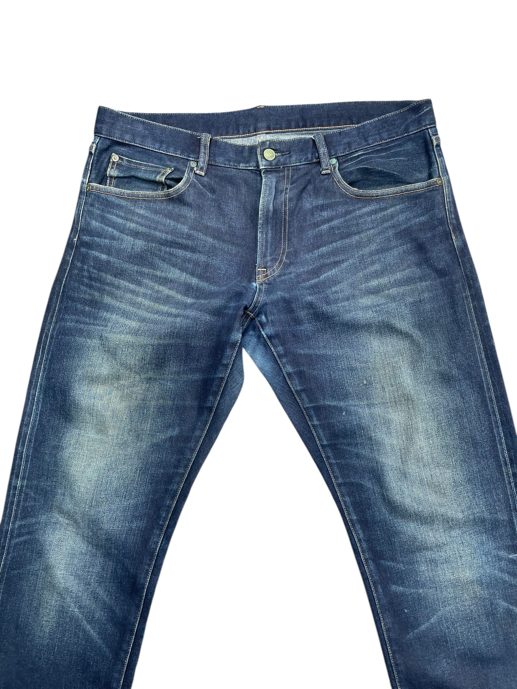 Japanese Brand Uniqlo Redline Selvedge Denim Size US 38 / EU 54 - 2 Thumbnail