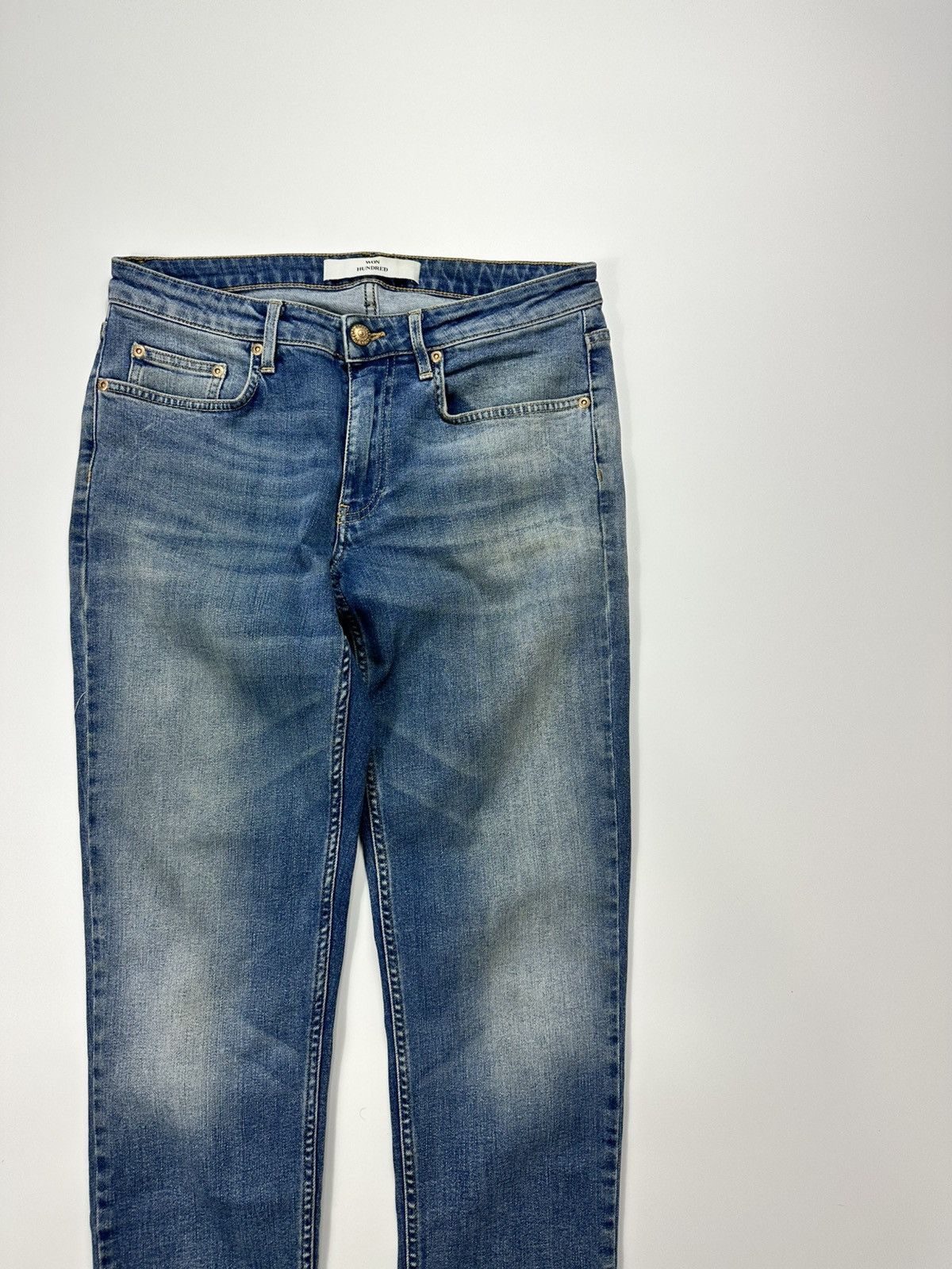 Won Hundred Won Hundred Jeans 31X32 Slim Y2K Size US 31 - 5 Thumbnail