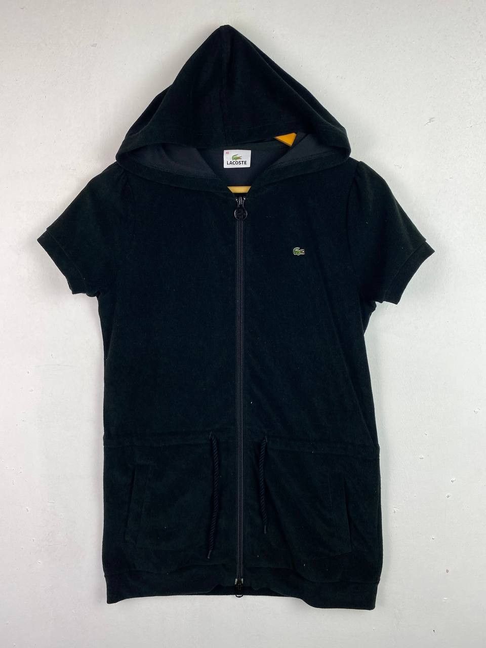Lacoste lacoste black velvet hoodie nice design Size M / US 6-8 / IT 42-44 - 1 Thumbnail